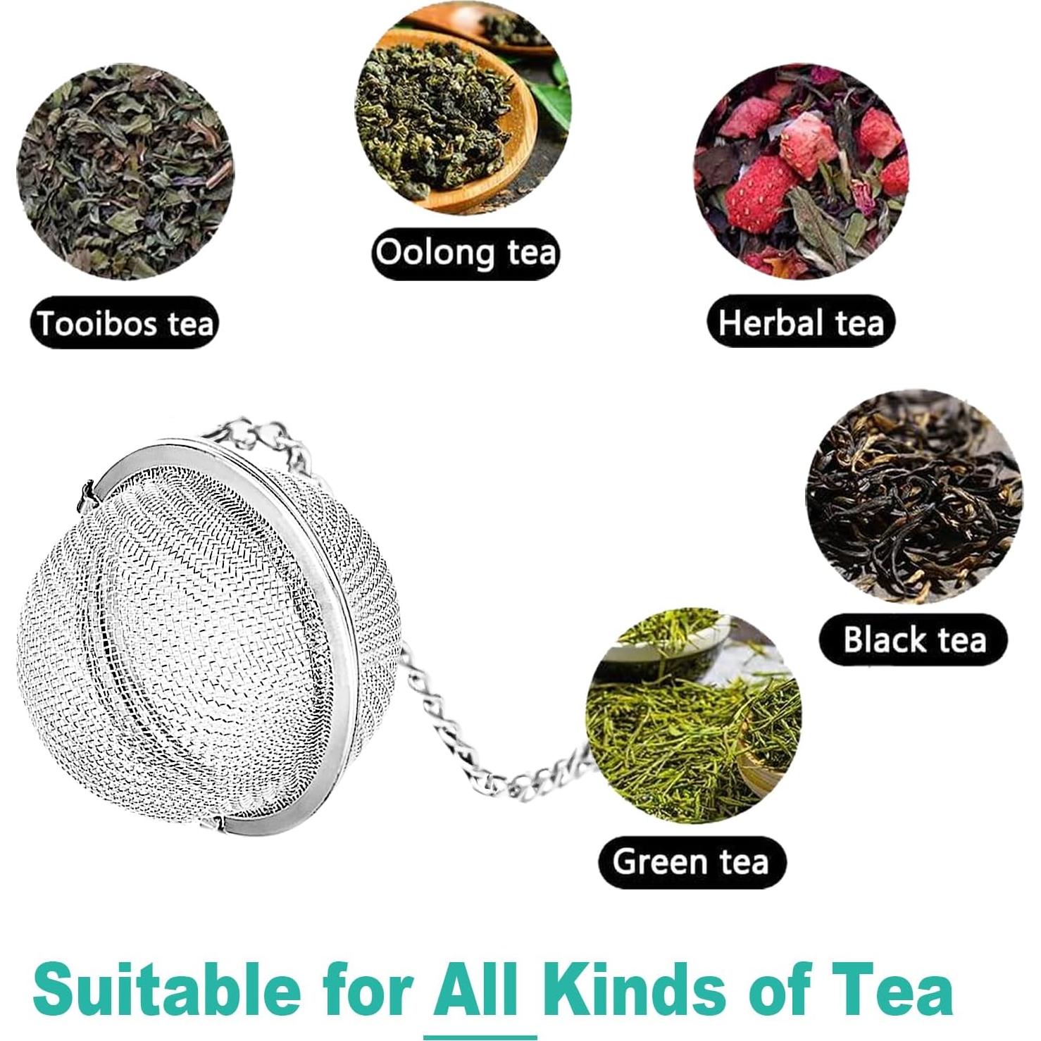 Set 2 Infusores de Té NSTaygate Acero Inoxidable 4.5 cm