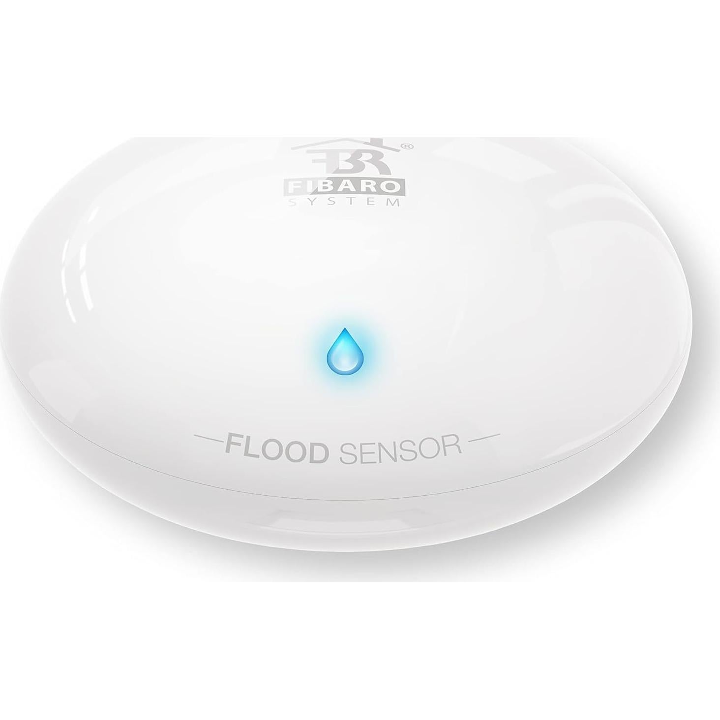 Sensor de Inundación Fibaro FGBHFS-101, Agua y Temperatura