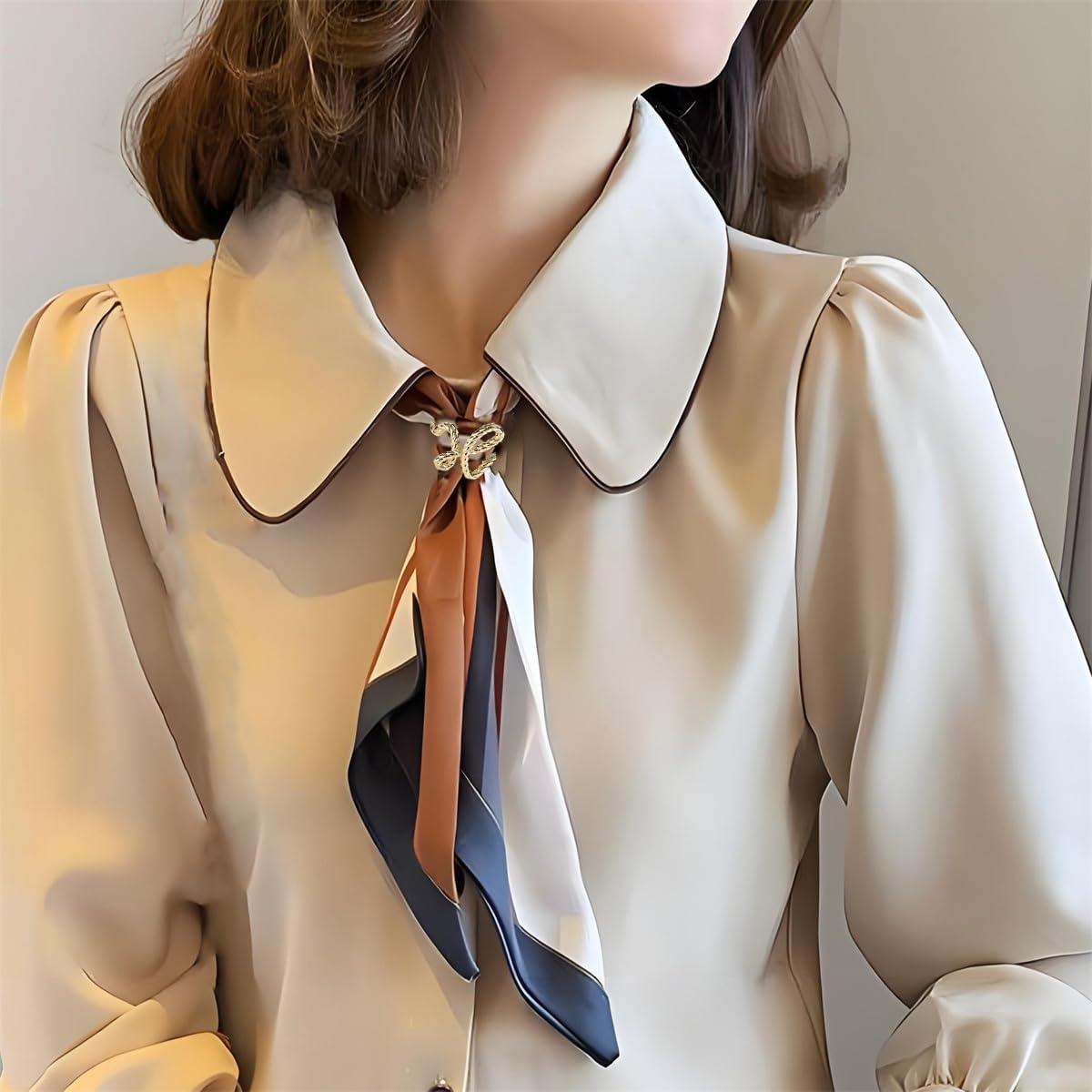 Clips para Bufanda de Moda Dorado - Accesorios Elegantes Mujeres