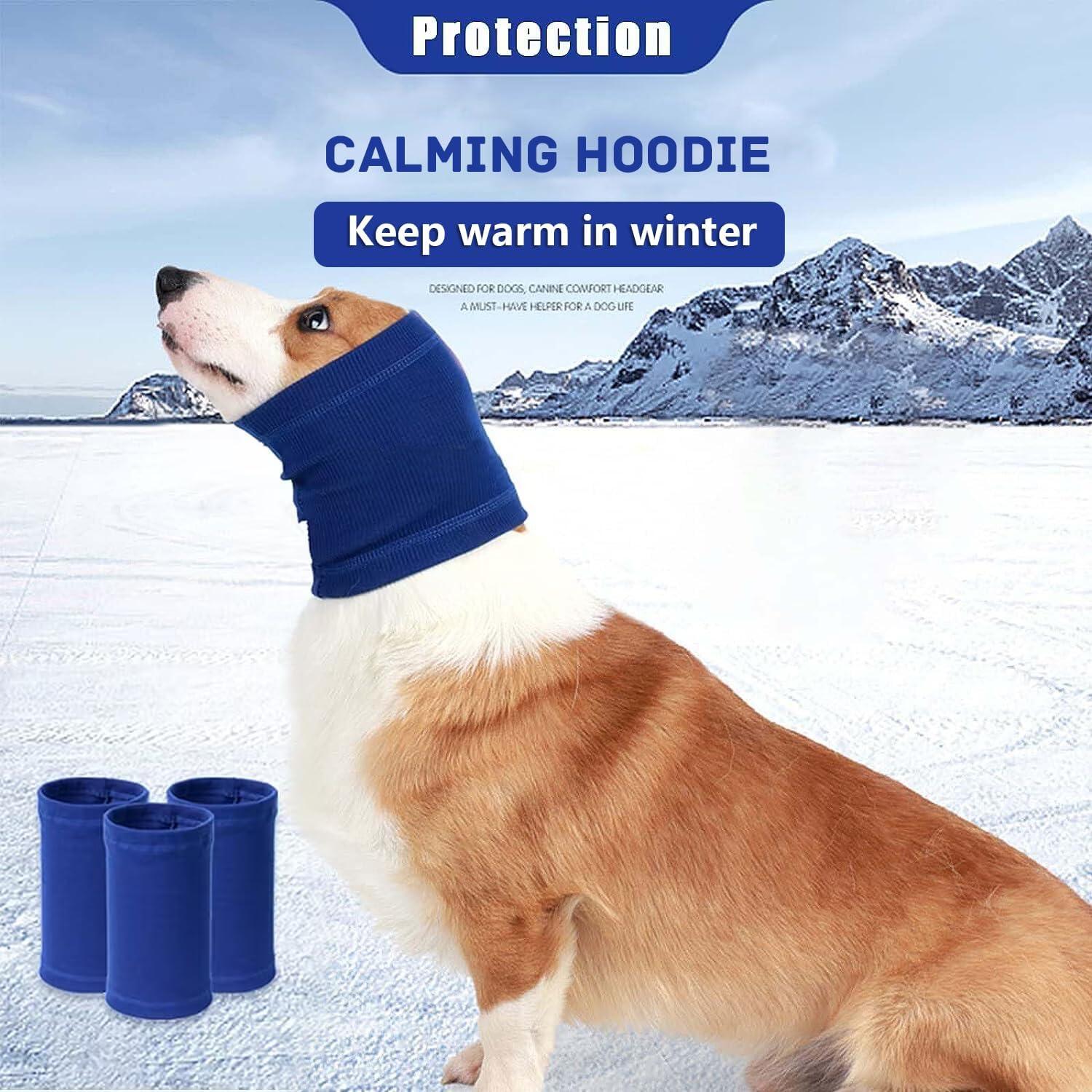 Sudadera Calmante para Perros Nanaki Azul Pequeño