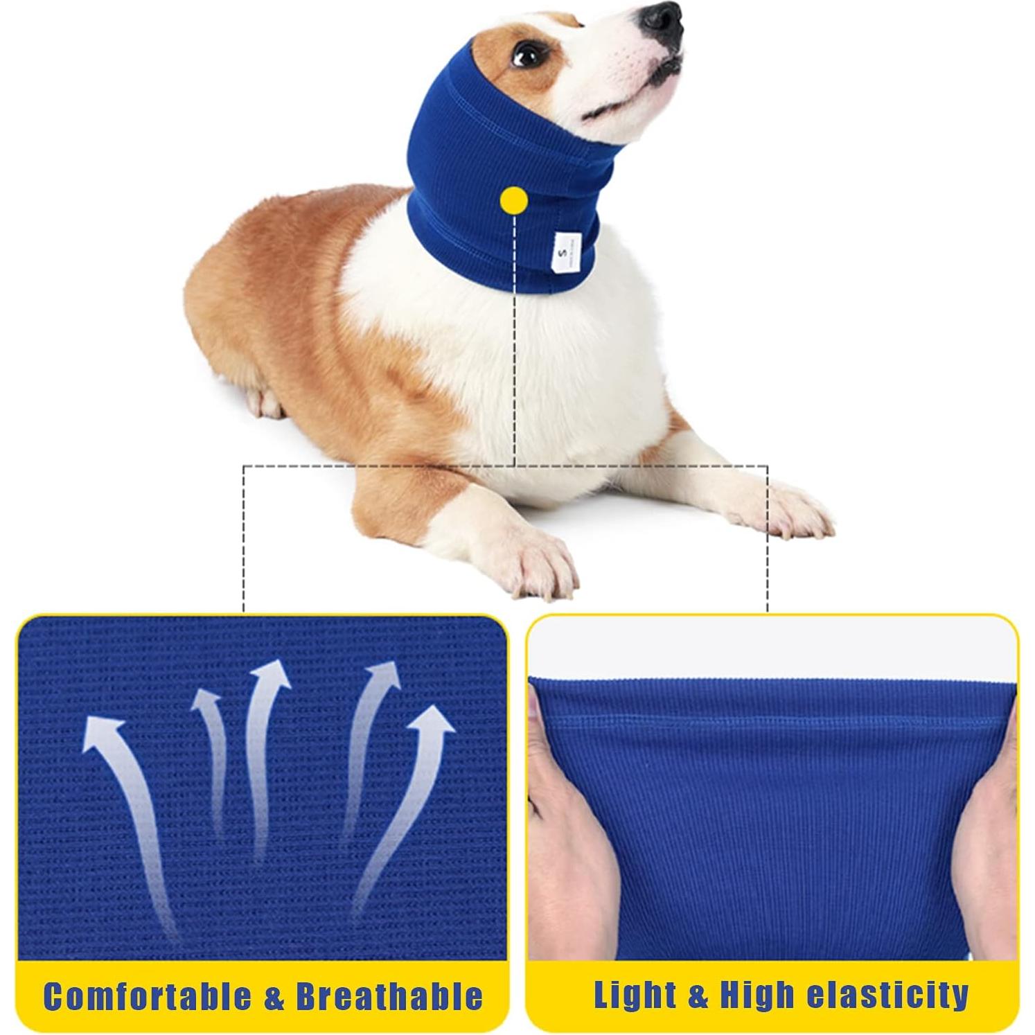 Sudadera Calmante para Perros Nanaki Azul Pequeño