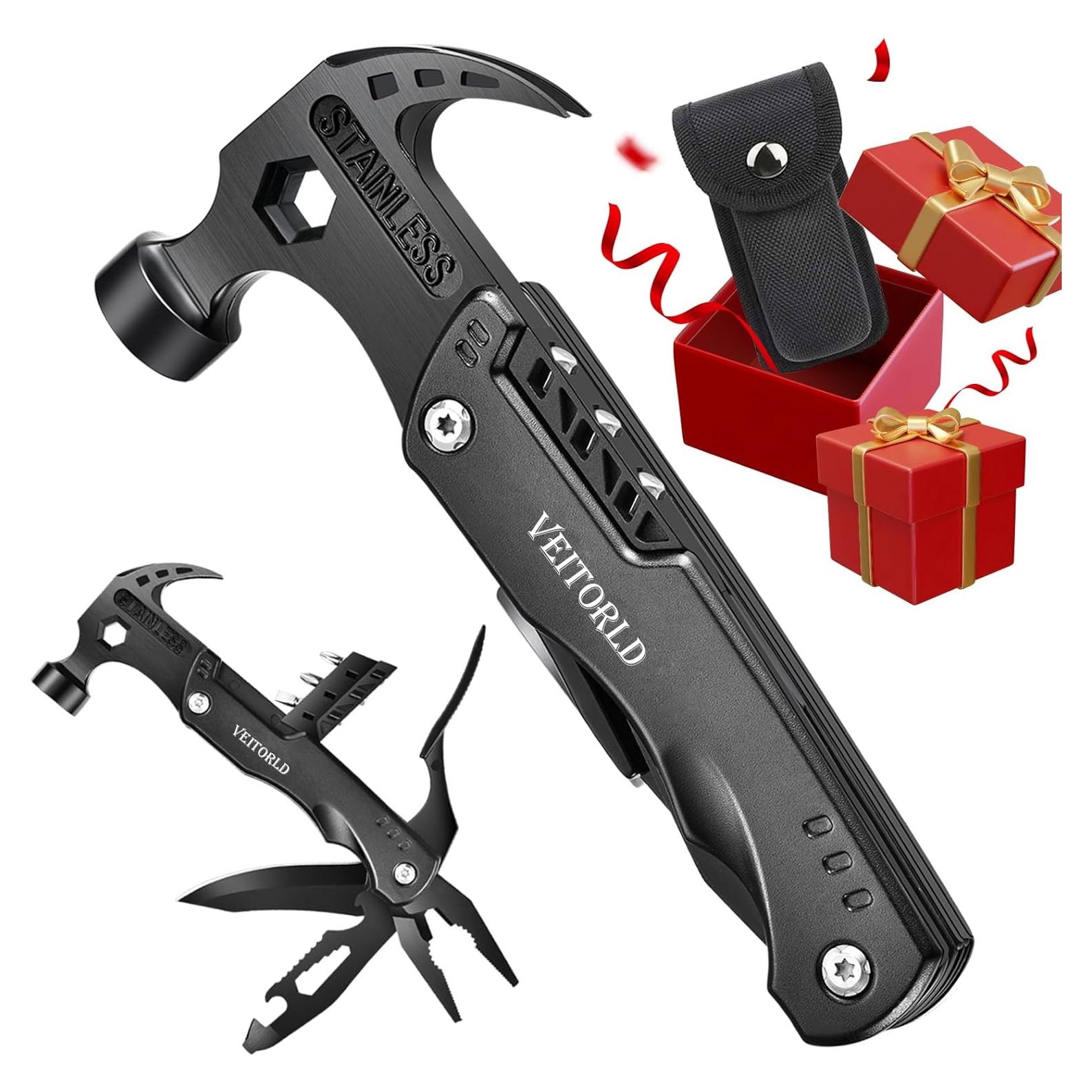 Martillo Multiherramienta VEITORLD 14 en 1 Acero Inoxidable