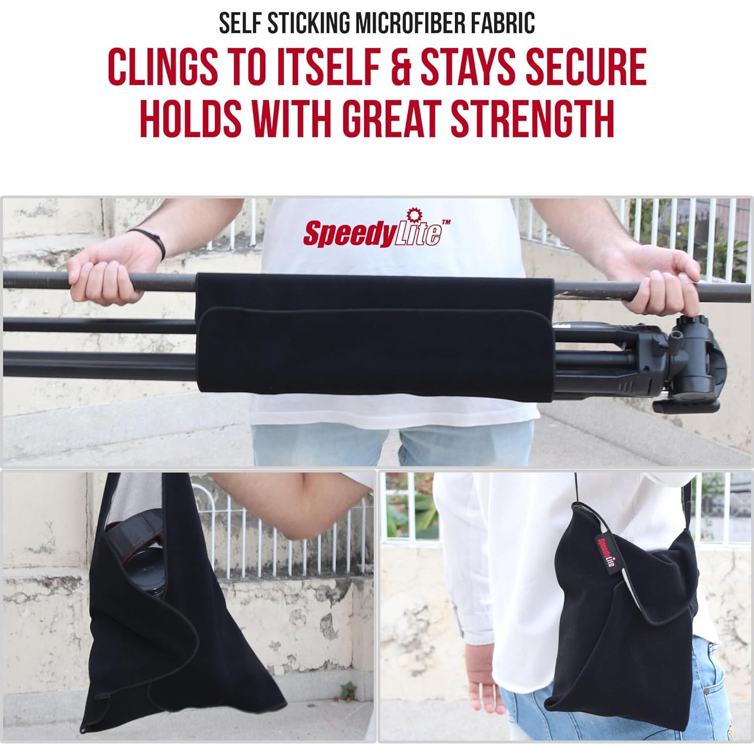 Funda Protectora SpeedyLite para Cámara y Lentes 38.1cm Negra