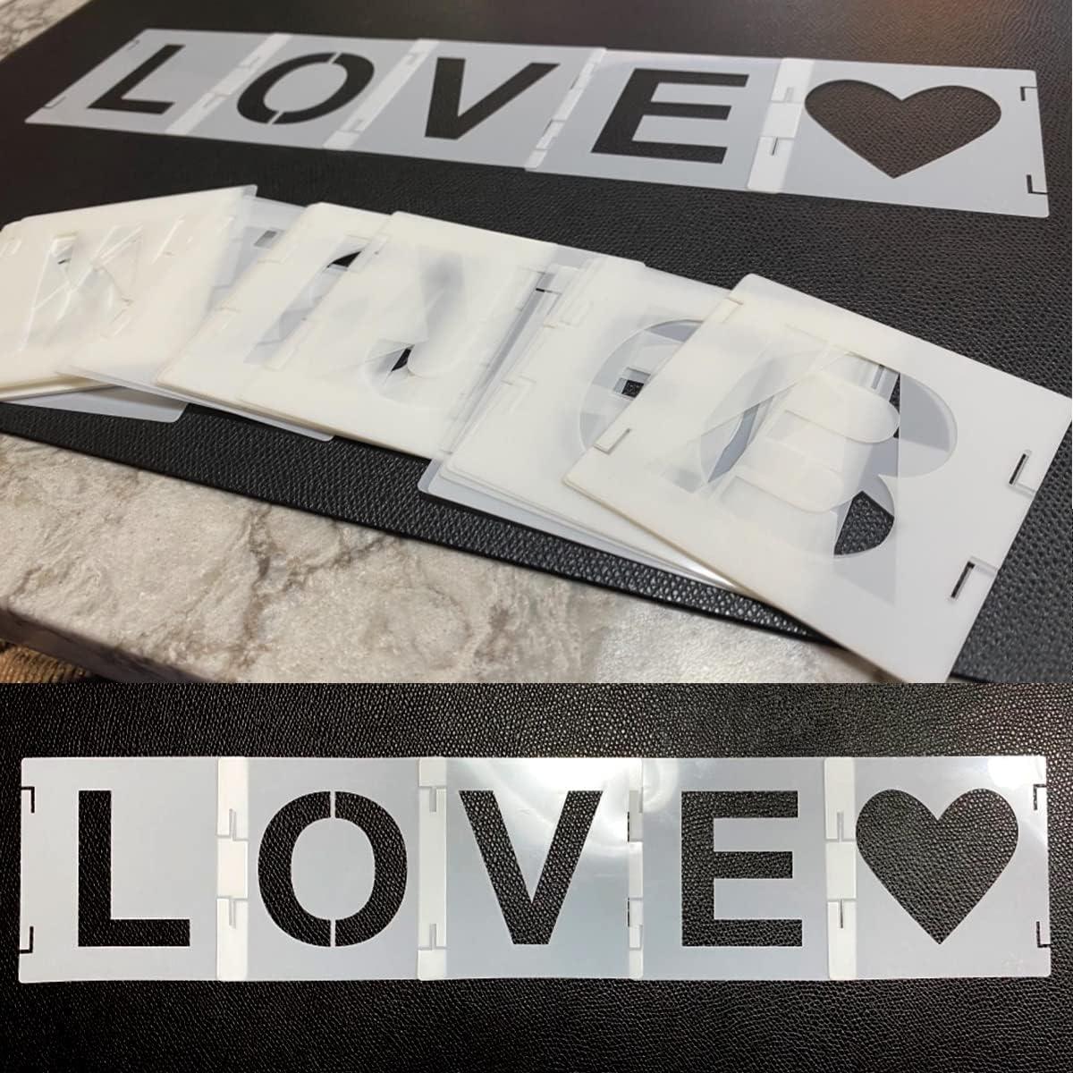 Kit de Plantillas de Manualidades HZMM - 42 Piezas Reutilizables