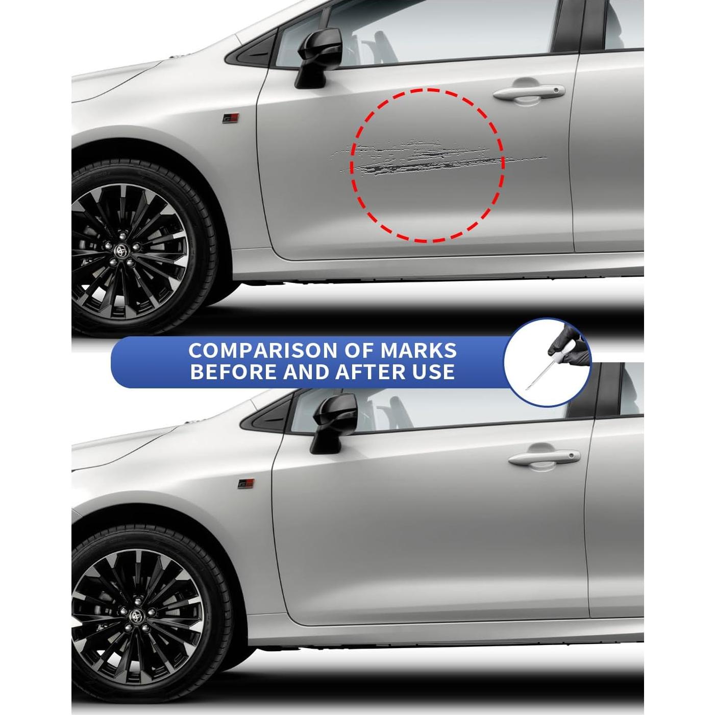 Pintura de Retocar PARTS4EV 0.41 Fl Oz Negro Metálico Toyota