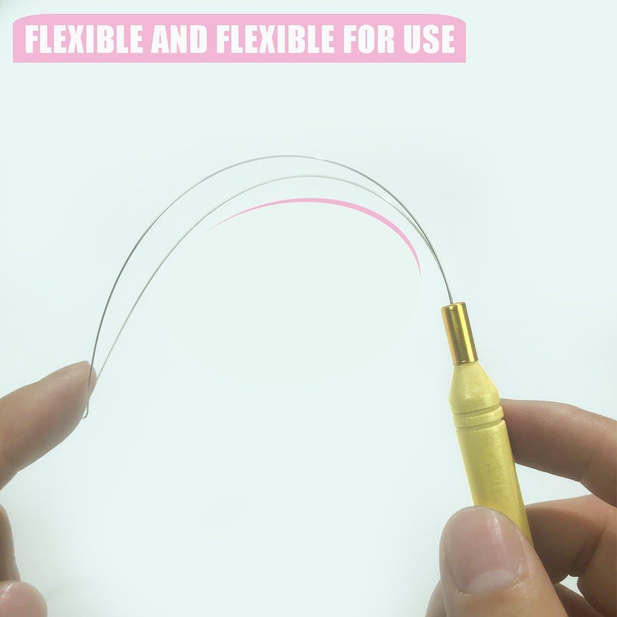 Set de 5 Enhebradores de Agujas GAQWOK con Mango de Madera