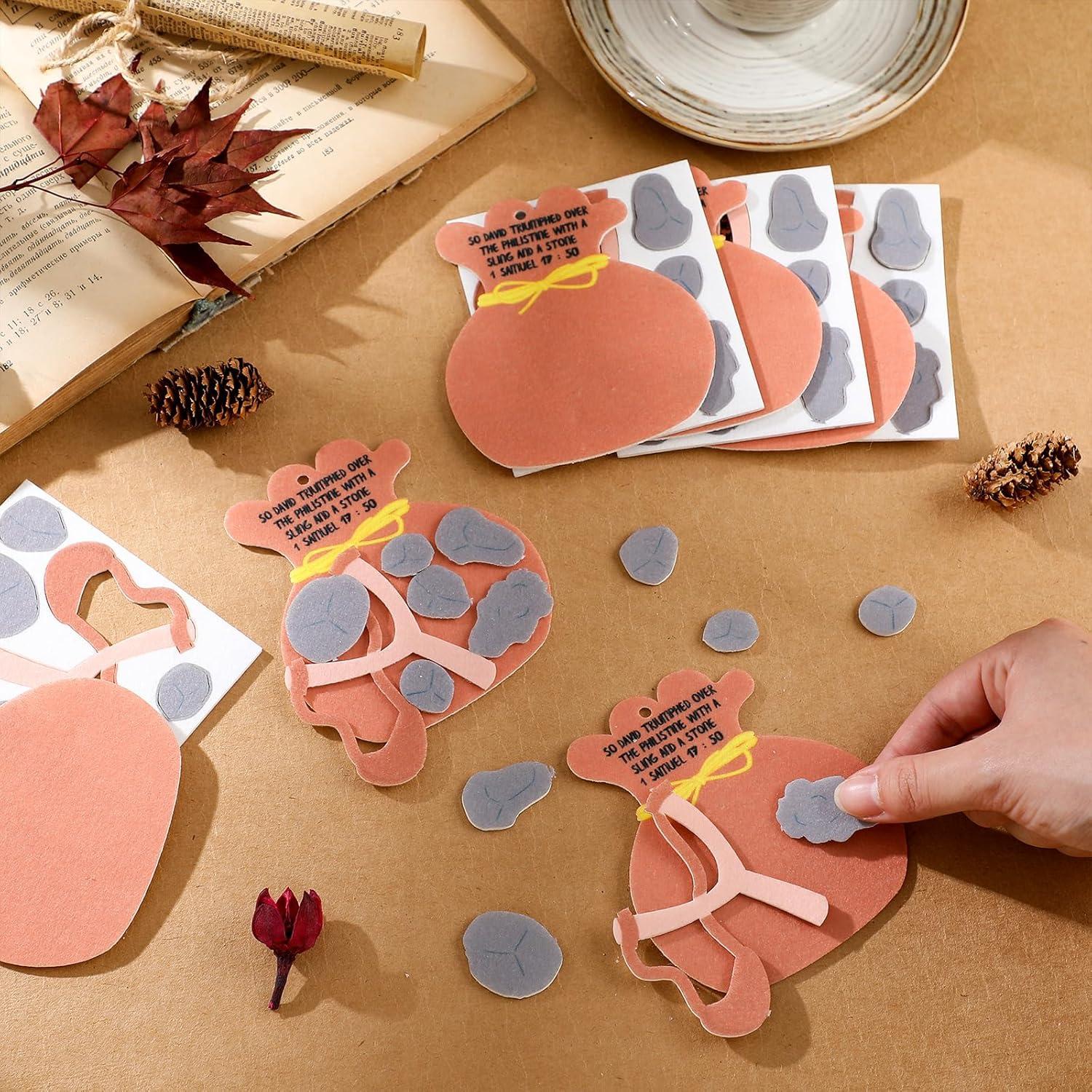 Kit de Manualidades David y Goliat 12 Piezas SmoothNovelty