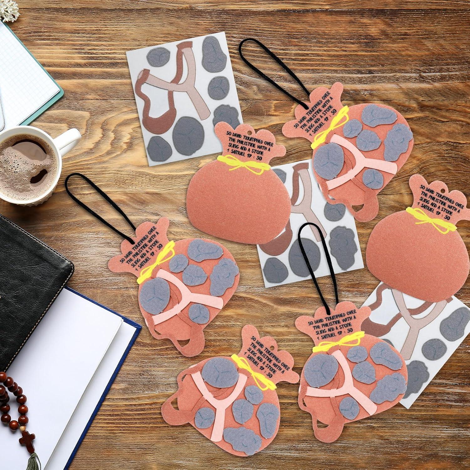 Kit de Manualidades David y Goliat 12 Piezas SmoothNovelty