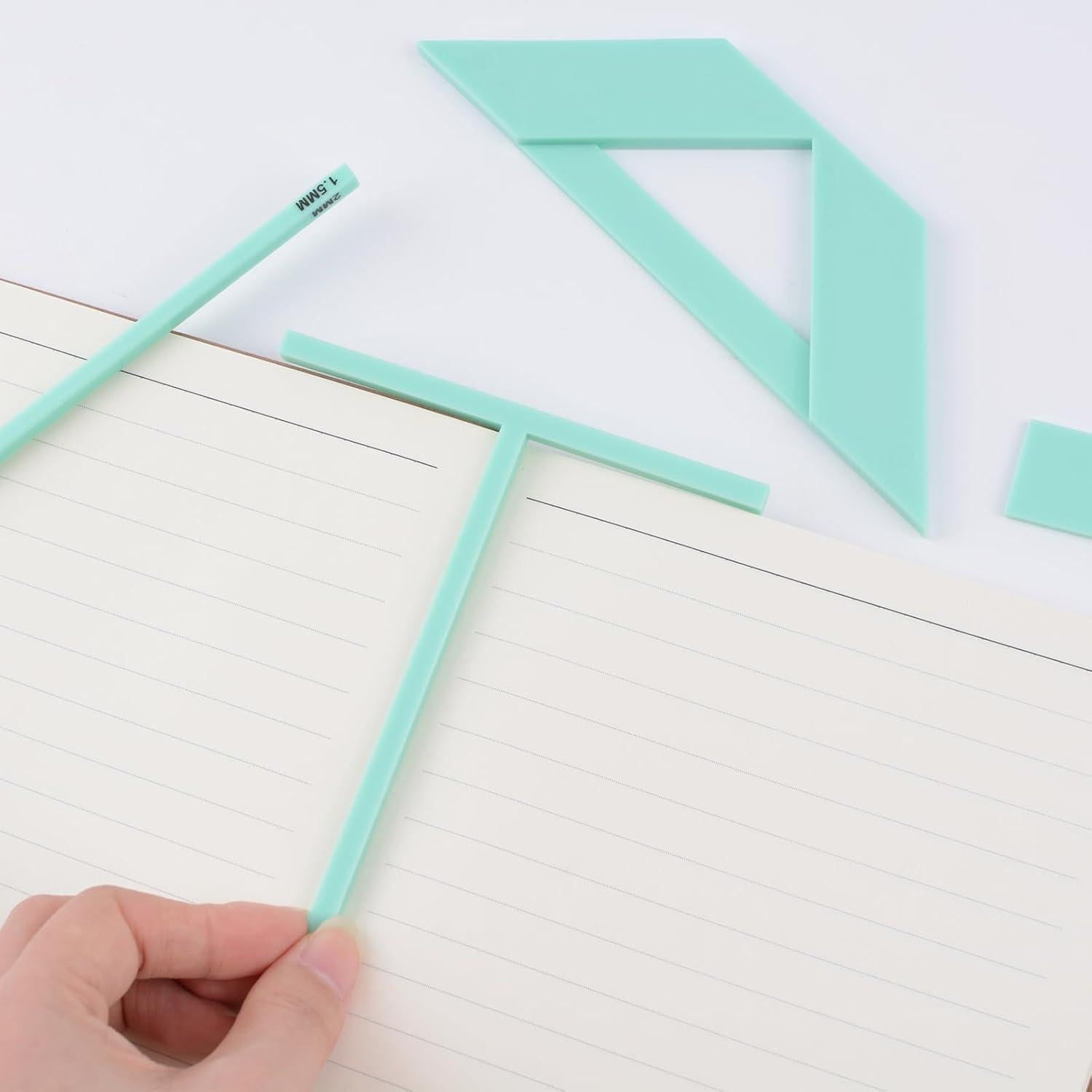 Juego de 4 Herramientas de Encuadernación Acrílica URROMA Verde