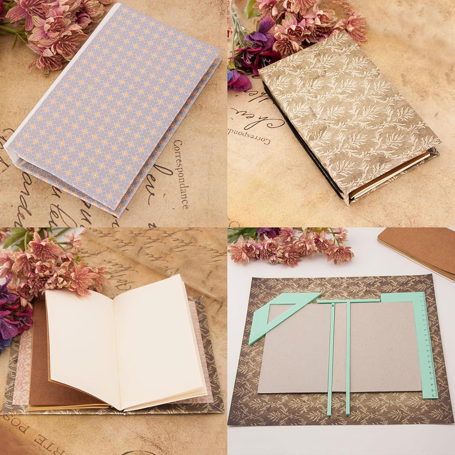 Juego de 4 Herramientas de Encuadernación Acrílica URROMA Verde