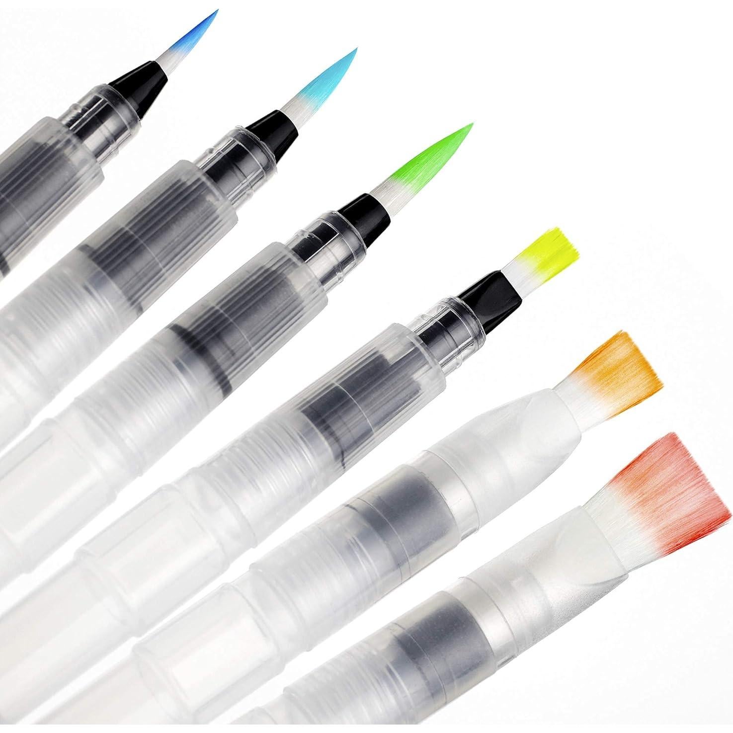 Set de 6 Pinceles de Acuarela Chromatek con Punta de Nylon