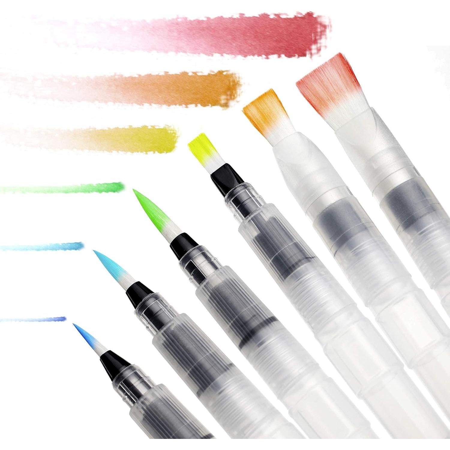 Set de 6 Pinceles de Acuarela Chromatek con Punta de Nylon