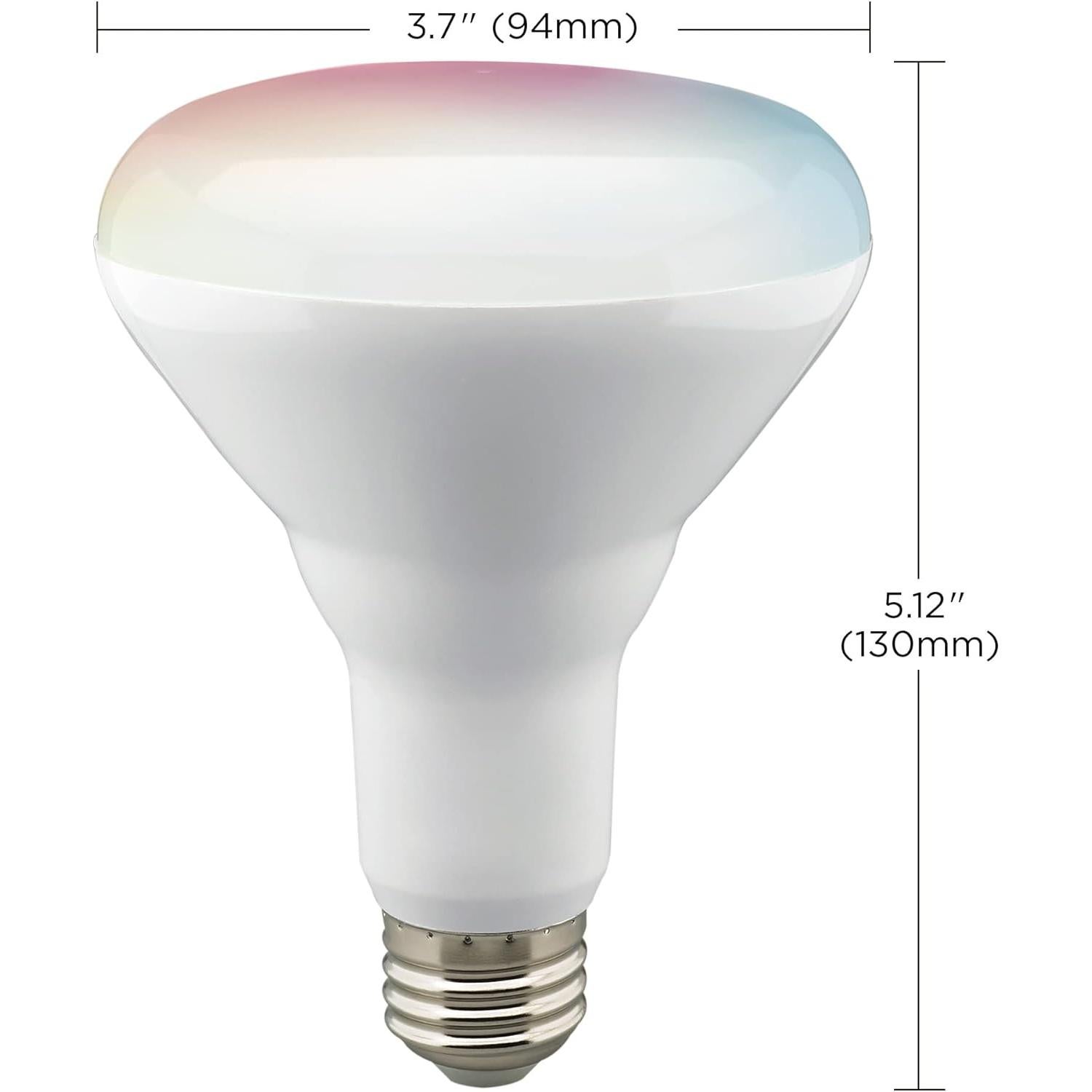 Bombilla LED Inteligente Satco Starfish BR30 WiFi 9.5W 800Lúmenes