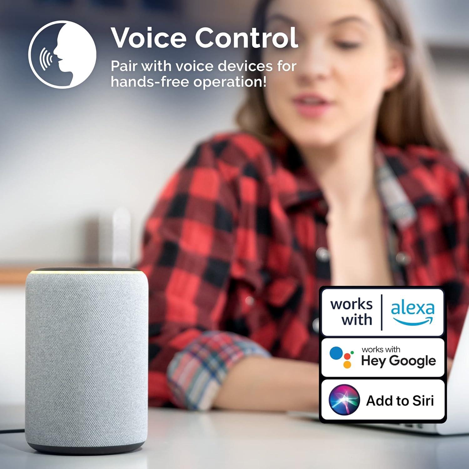 Bombilla LED Inteligente Satco Starfish BR30 WiFi 9.5W 800Lúmenes