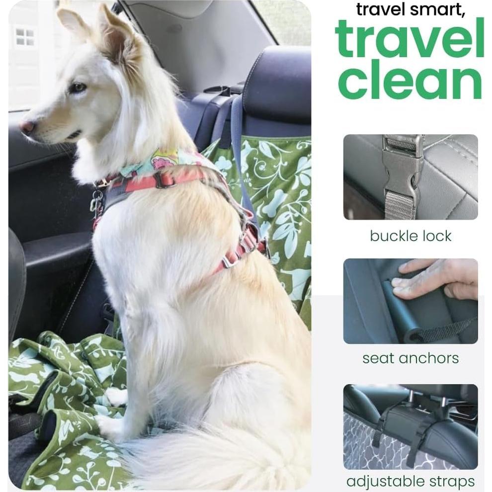 Funda de Asiento Trasero para Perros Molly Mutt 142x142cm