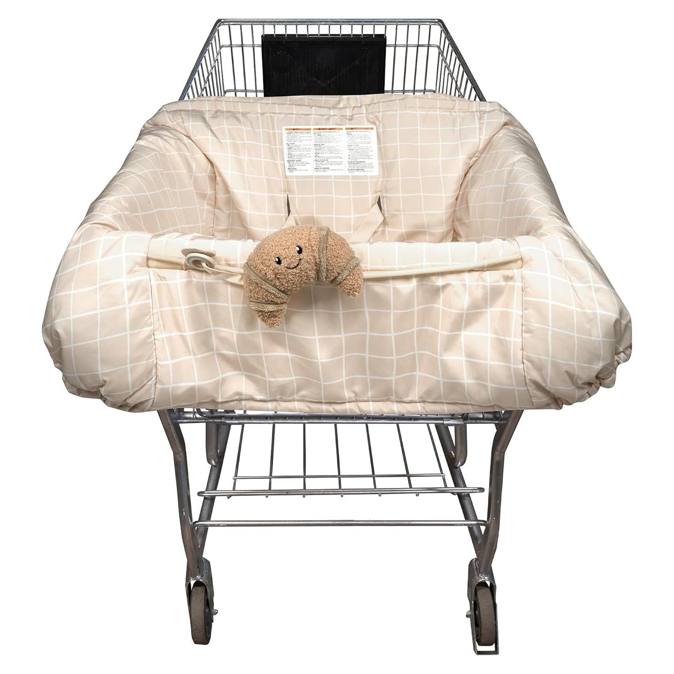 Funda de Carrito de Compras Boppy Croissant - Lavable, 360°