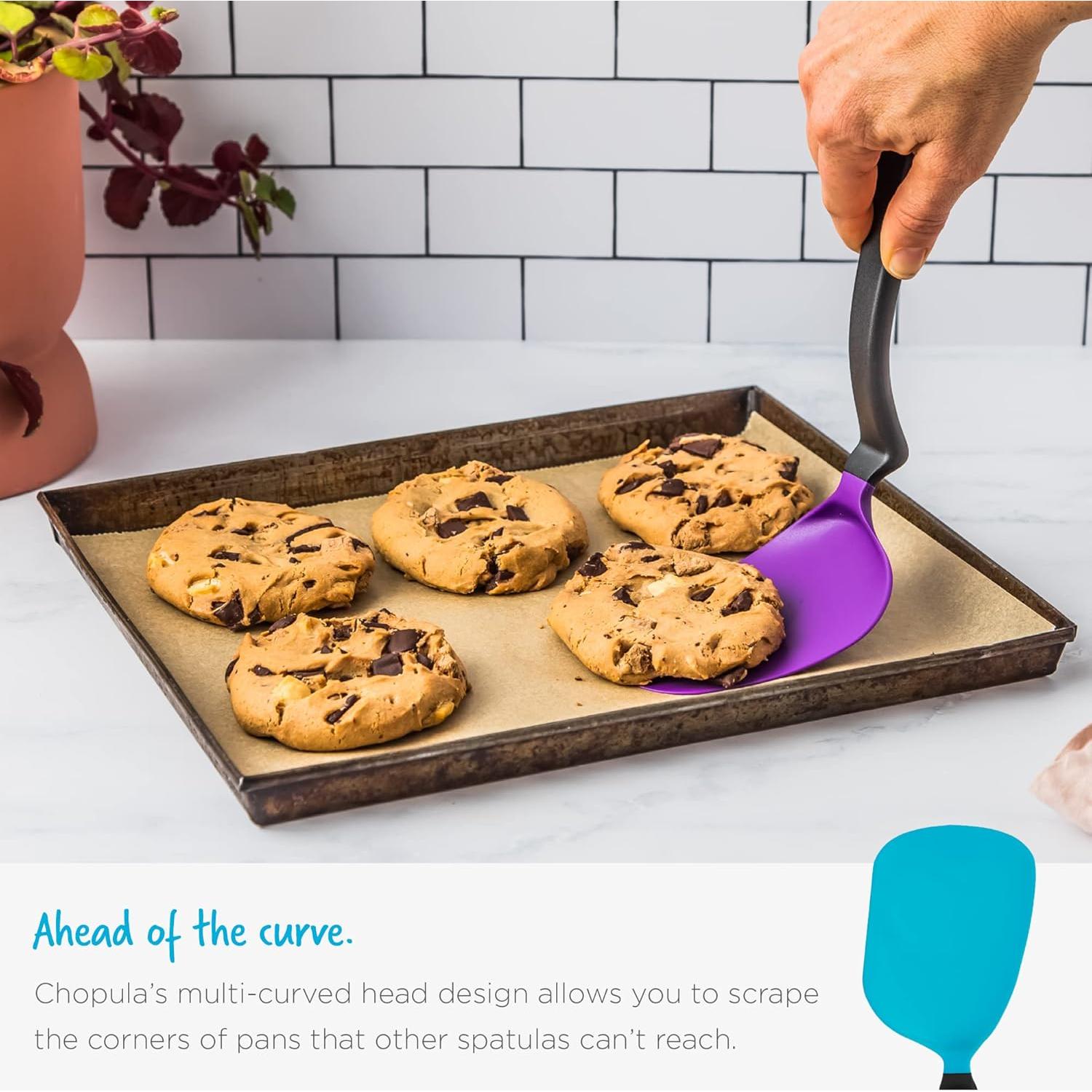 Espátula Chopula Dreamfarm 30.48 cm Nylon Antiadherente Azul