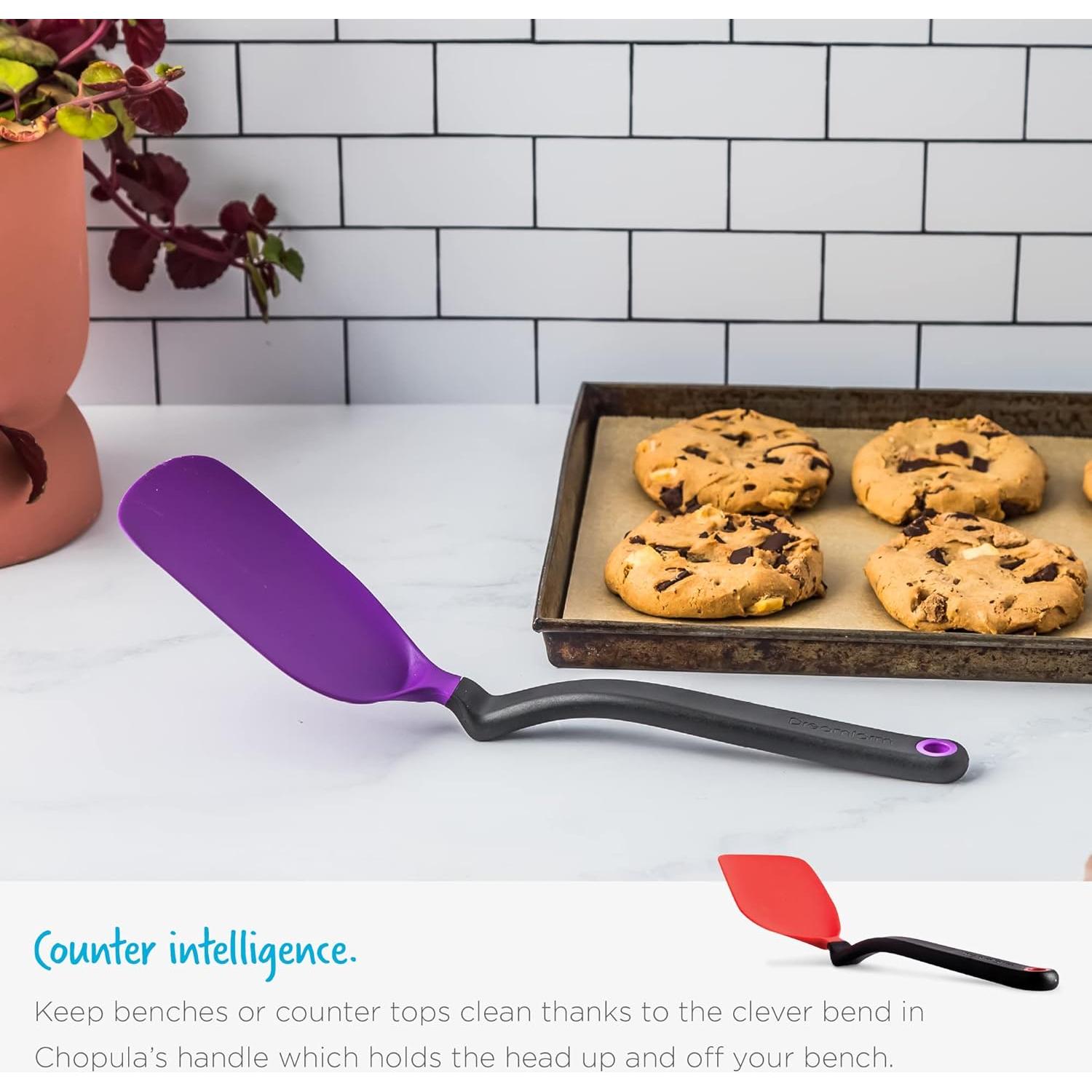 Espátula Chopula Dreamfarm 30.48 cm Nylon Antiadherente Azul