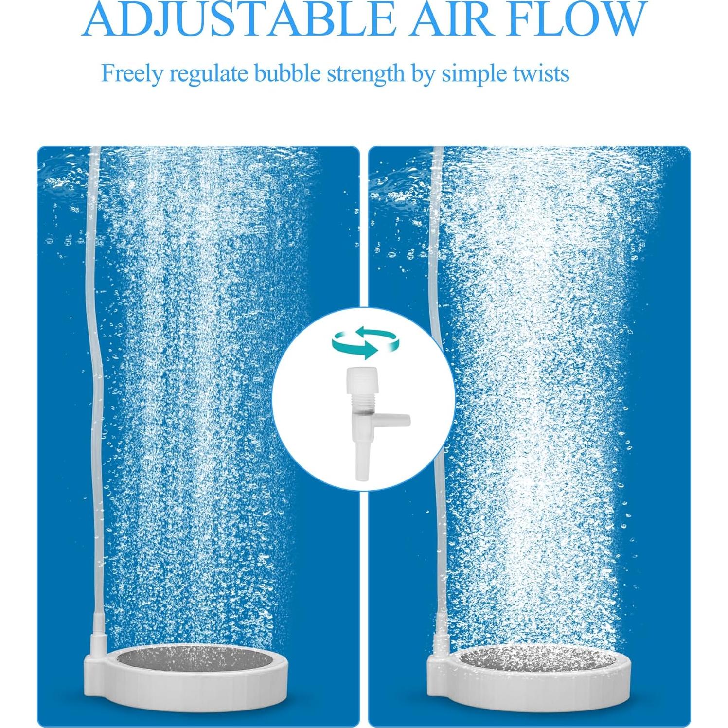 Piedra Burbujeadora de Aire Coomatec 2" para Acuarios 2-30 Gal