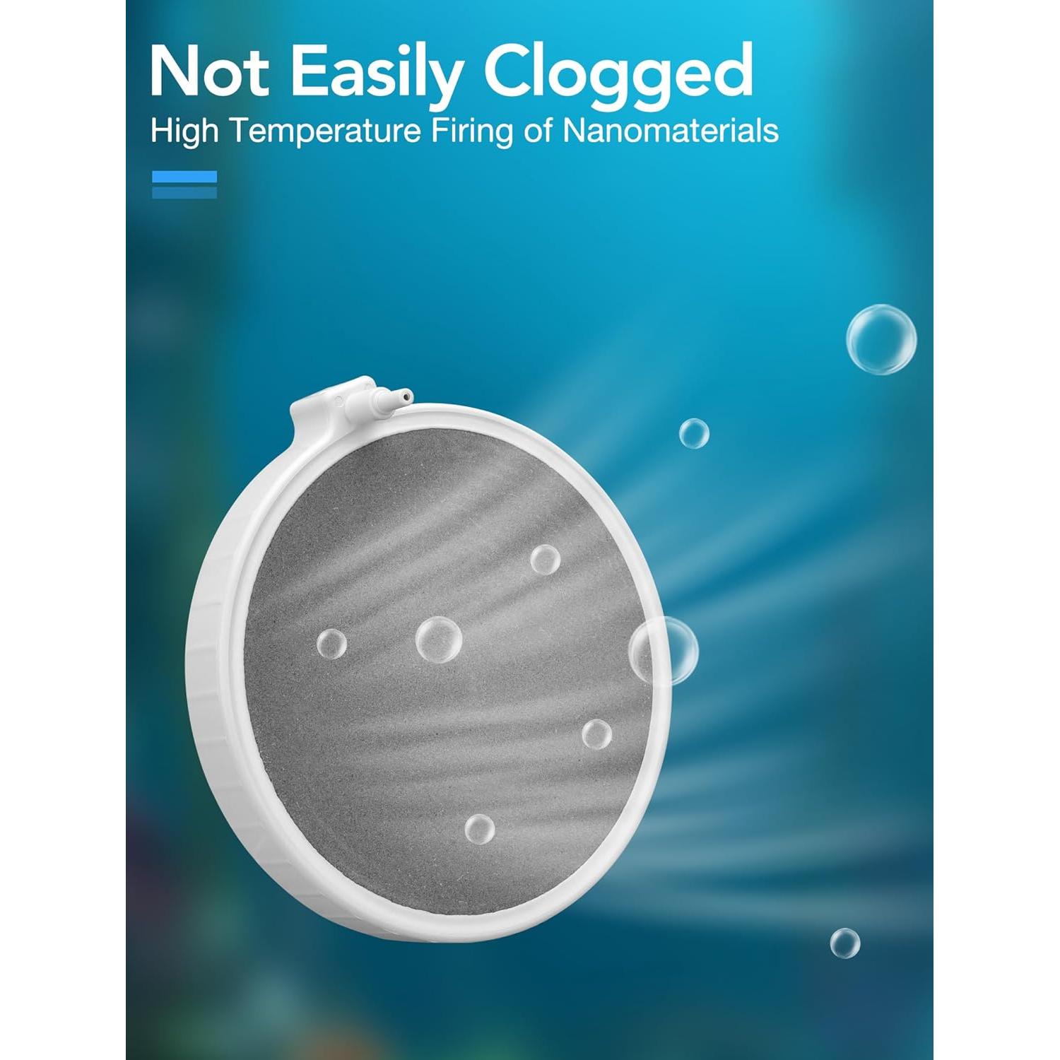 Piedra Burbujeadora de Aire Coomatec 2" para Acuarios 2-30 Gal