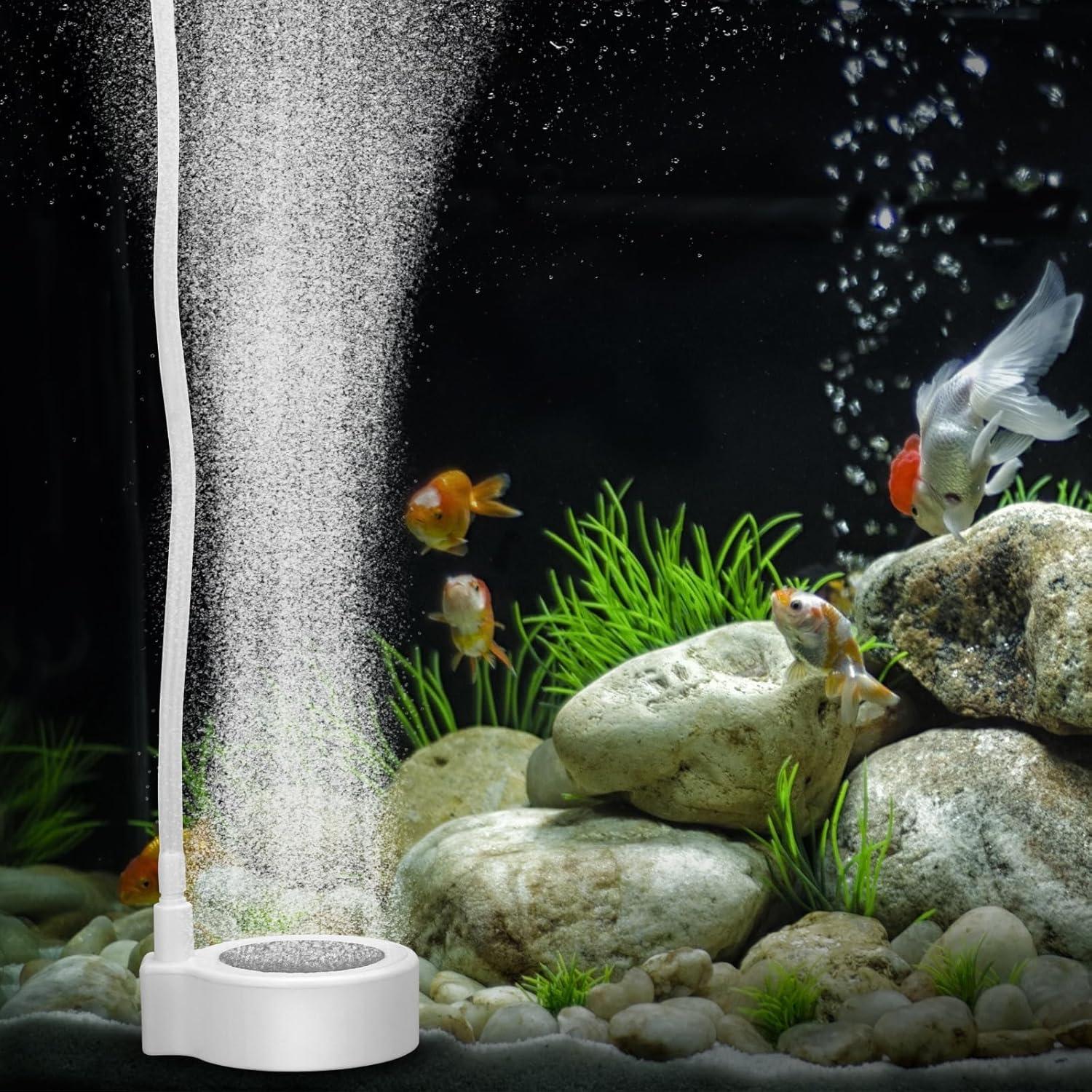 Piedra Burbujeadora de Aire Coomatec 2" para Acuarios 2-30 Gal