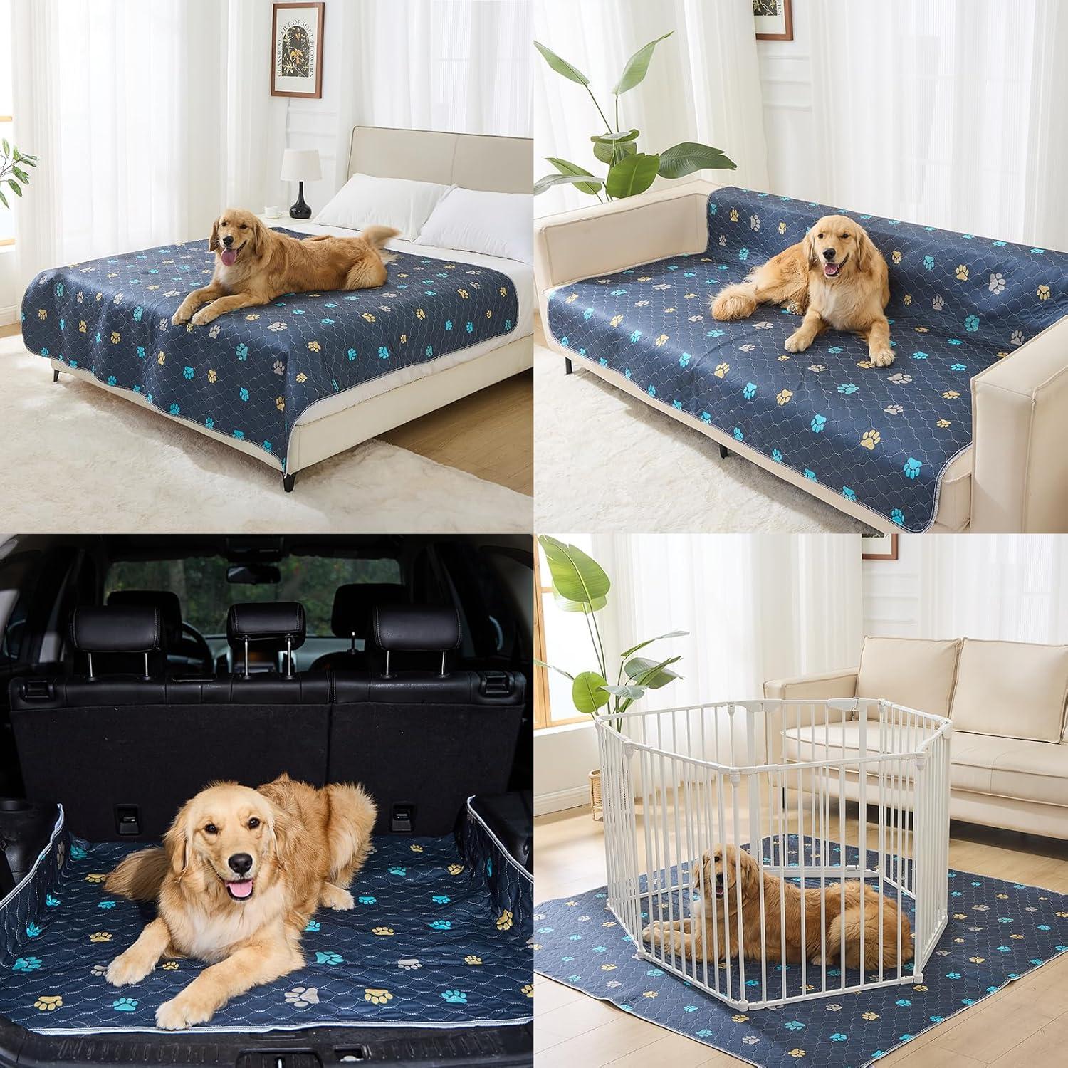 Almohadillas Lavables para Cachorros Aitmexcn 45x61cm 2Pcs