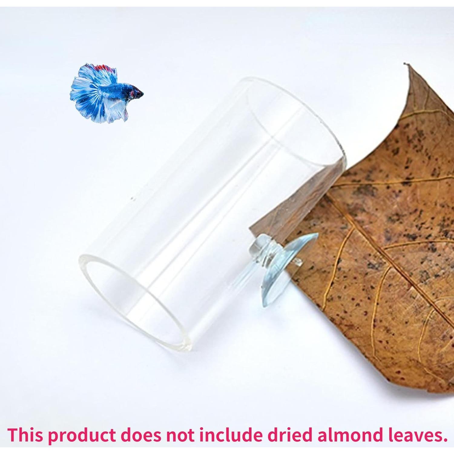 Túnel Acrílico para Peces Betta DODOAQUA 7.8cm Azul Claro