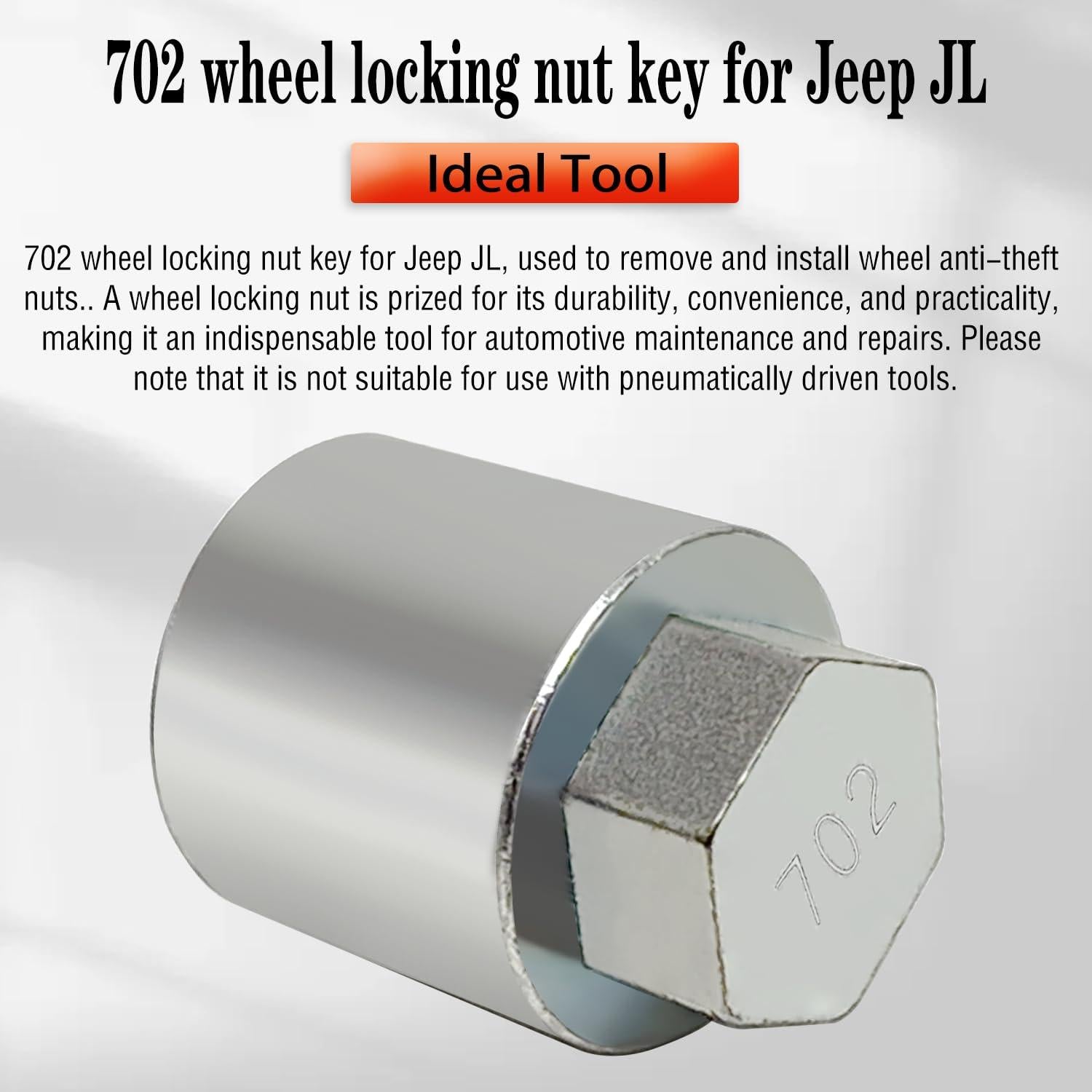 Llave de Tuerca de Bloqueo Jeep JL702 27mm - JEUCLEL
