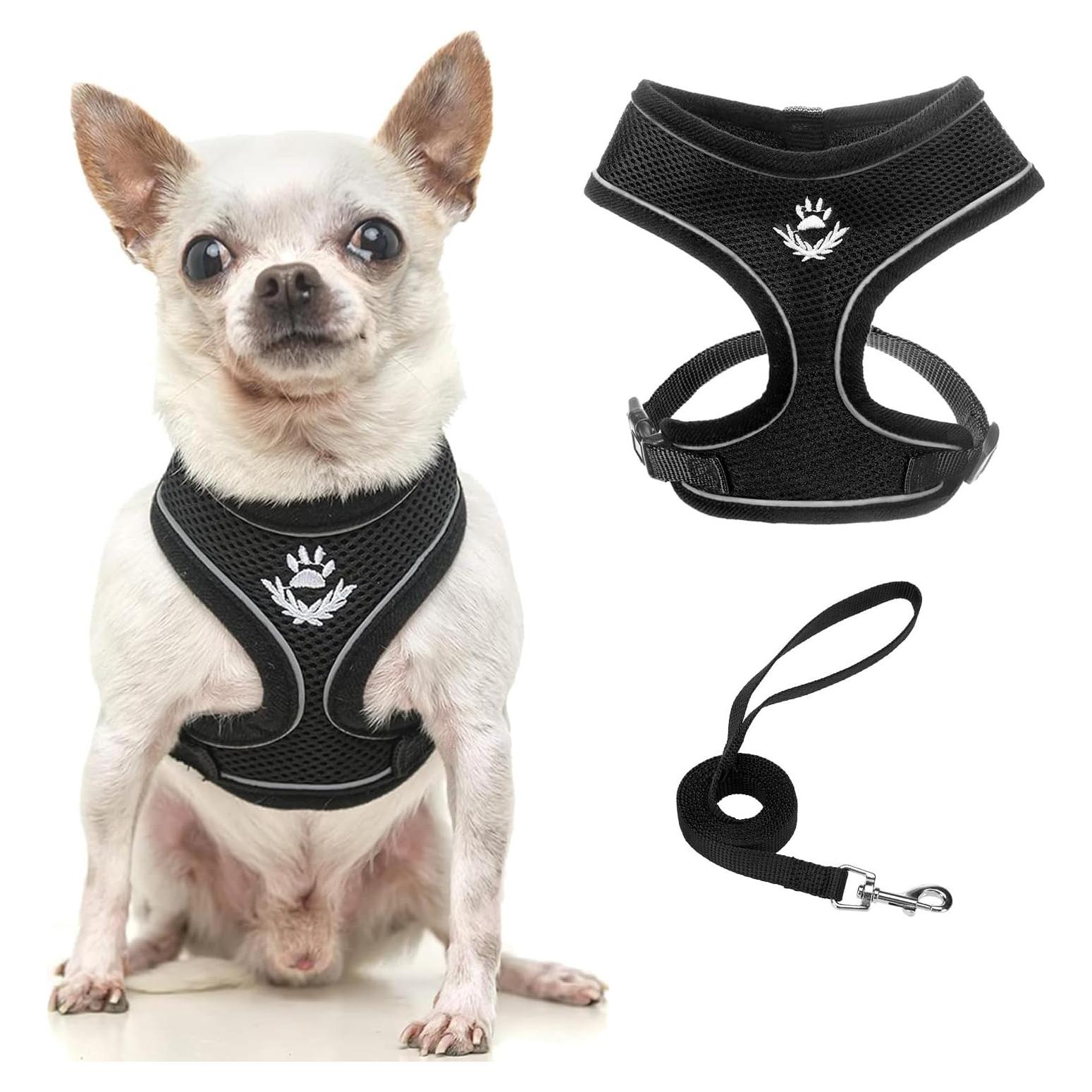 Arnés Suave PUPTECK para Perros y Gatos - Chaleco Acolchado