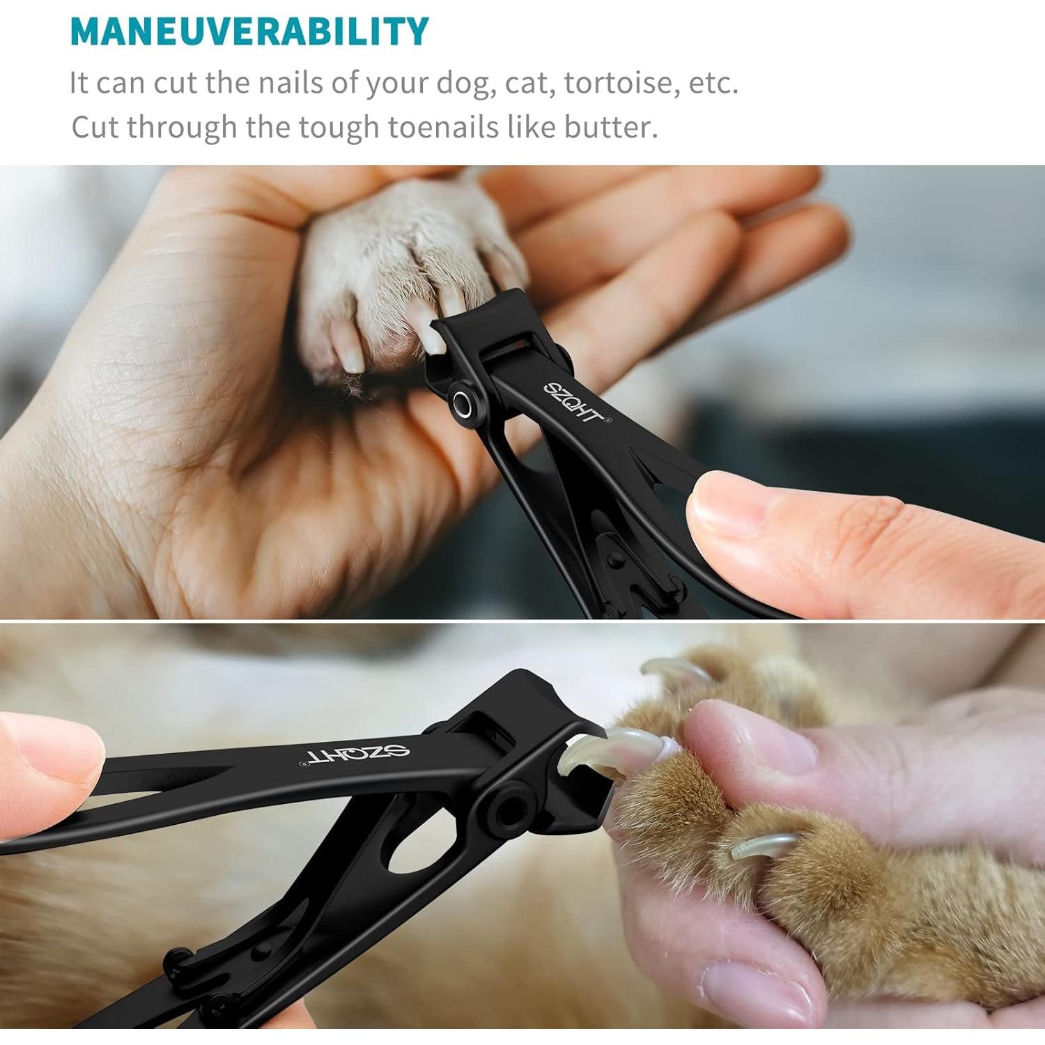 Cortauñas Ultra Ancho SZQHT para Uñas Gruesas - Acero Inoxidable