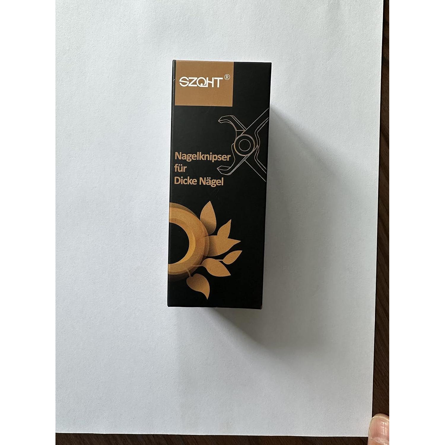 Cortauñas Ultra Ancho SZQHT para Uñas Gruesas - Acero Inoxidable