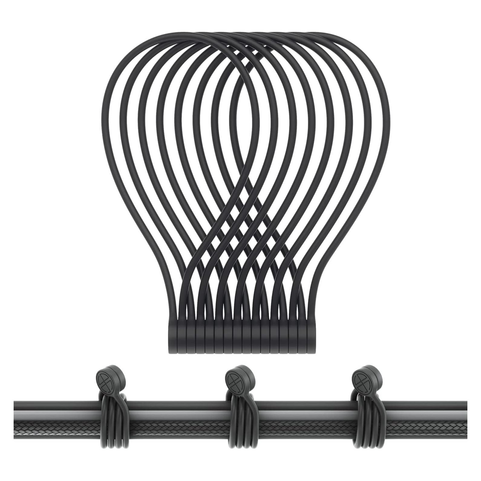 Correas Magnéticas Retorcidas FRKNER 8 Paquetes Silicona