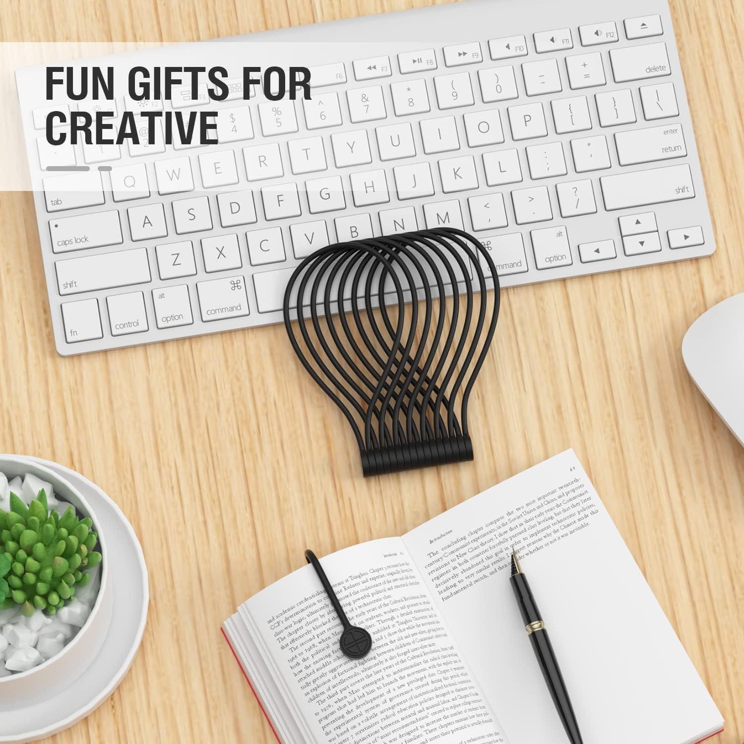 Correas Magnéticas Retorcidas FRKNER 8 Paquetes Silicona