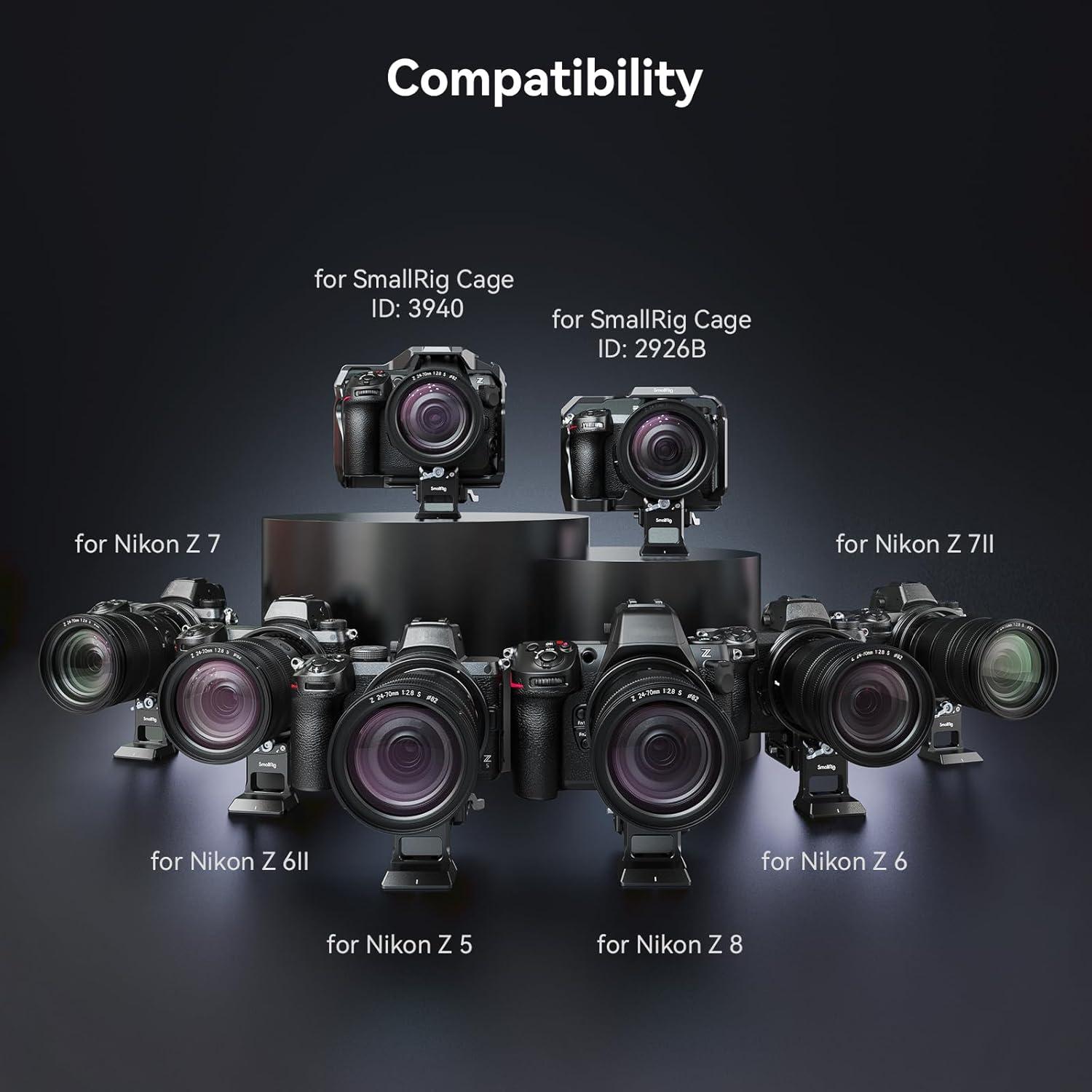 Placa de Montaje Rotatable SmallRig 4306 para Nikon Z