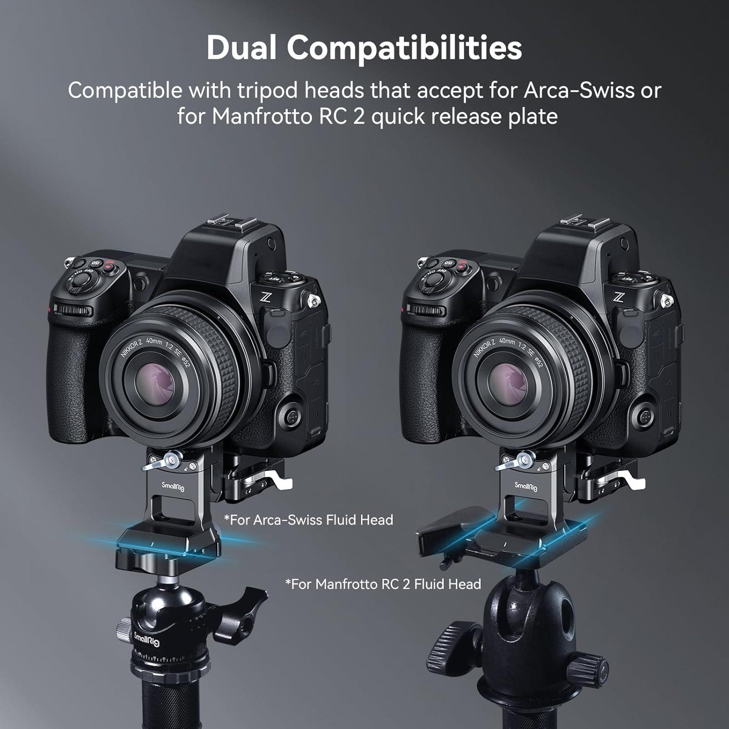 Placa de Montaje Rotatable SmallRig 4306 para Nikon Z