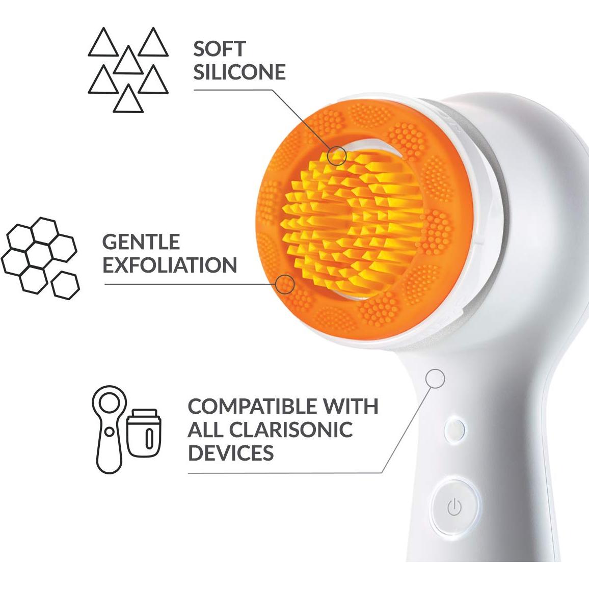Cabezal exfoliante facial sónico Clarisonic Naranja 5cm