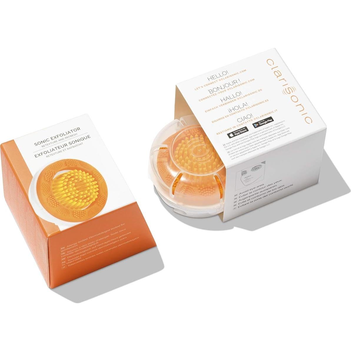 Cabezal exfoliante facial sónico Clarisonic Naranja 5cm