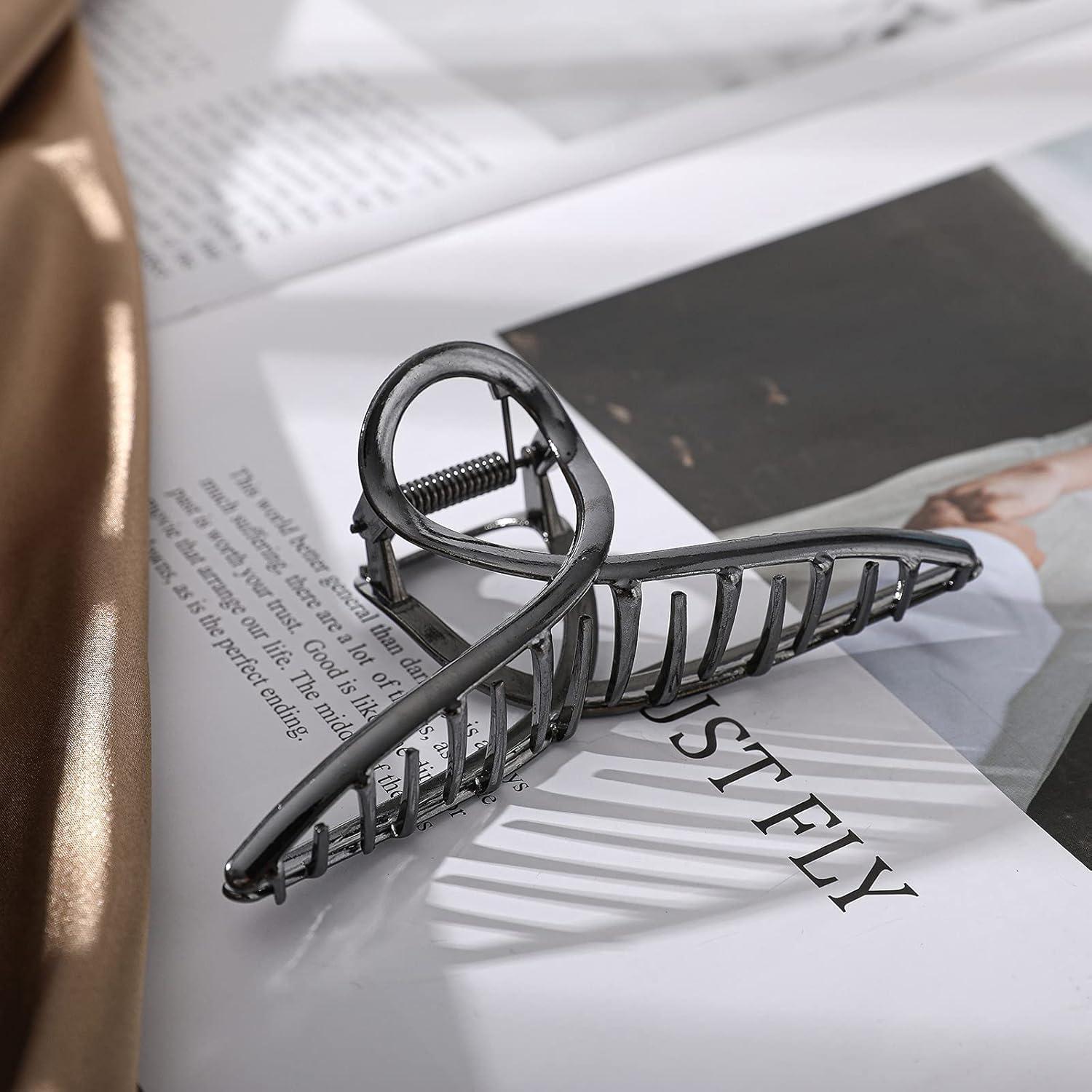 Pinzas y Horquillas de Pelo Molans - 3 Clips Metálicos Antideslizantes