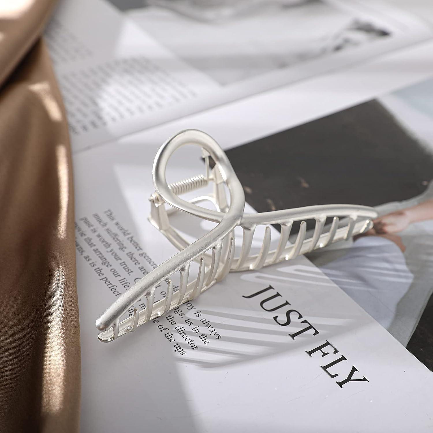 Pinzas y Horquillas de Pelo Molans - 3 Clips Metálicos Antideslizantes