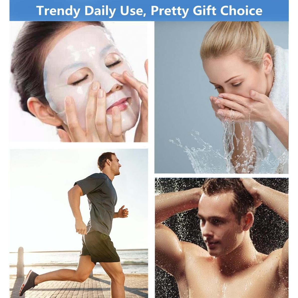 Banda de Pelo de Metal Ondulado Bodbop Unisex 2PCS