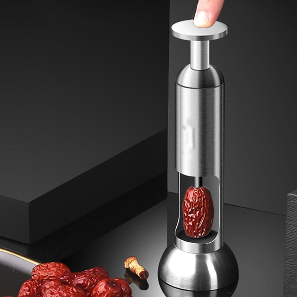 Deshuesador de Frutas Hemoton de Acero Inoxidable 26cm