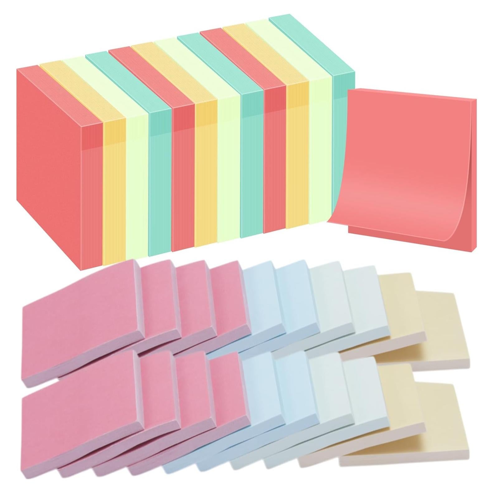 Notas Adhesivas Fainne 24 Piezas 5.08x5.08 cm Color Brillante