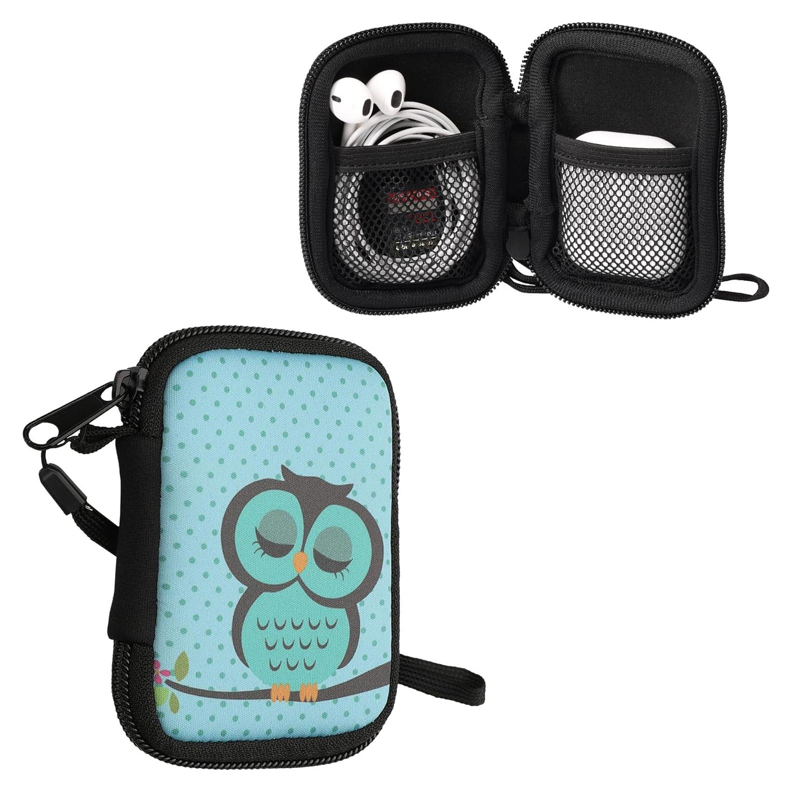 Funda de Neopreno kwmobile para Auriculares In-Ear - Cierre