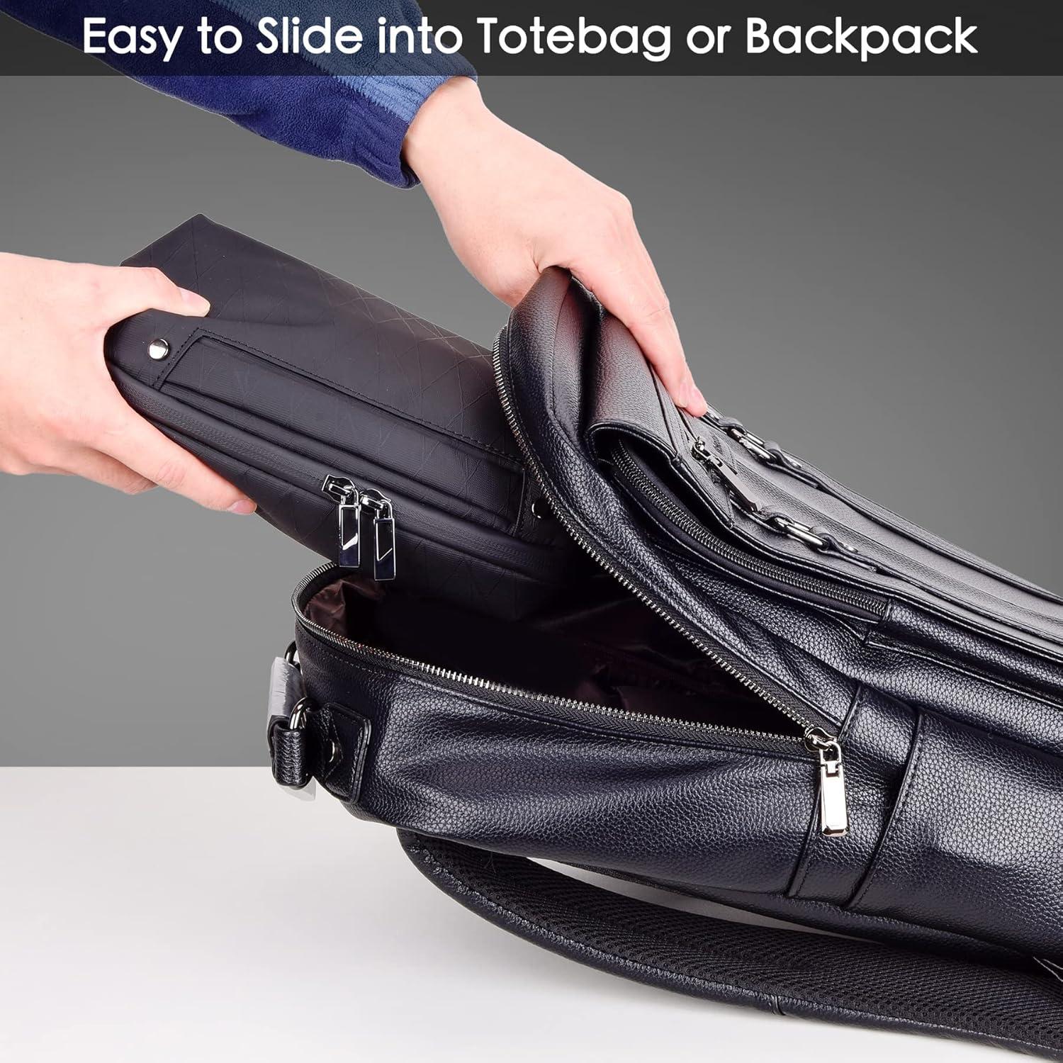 Organizador de Cables DDgro Bolsa de Viaje Negro 24.9x8.9x14.7cm