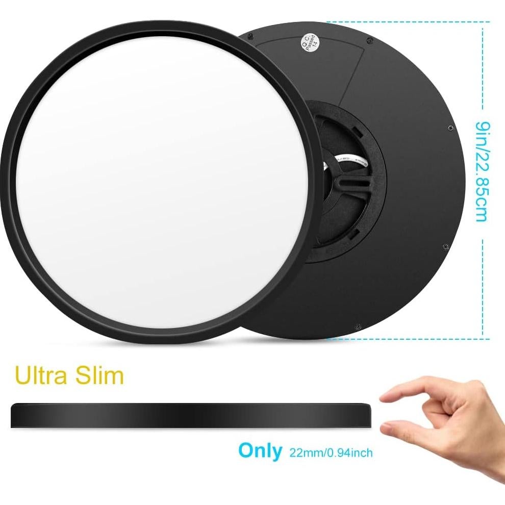 Luz de Techo LED Empotrada Jiasi 22.6 cm 18W 2800K Blanco Cálido