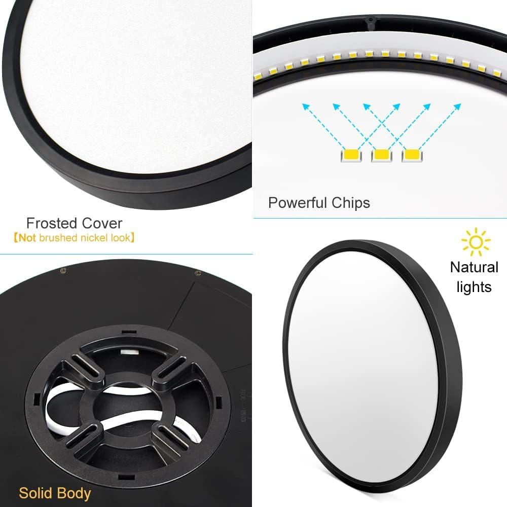 Luz de Techo LED Empotrada Jiasi 22.6 cm 18W 2800K Blanco Cálido