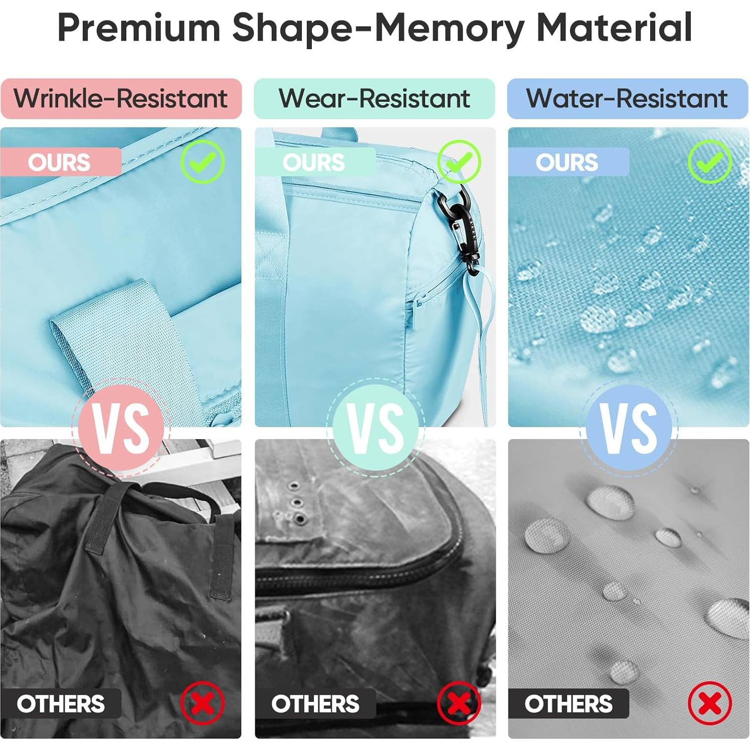 Bolsa de Deporte BALEINE Mediana Azul Impermeable 26.5L