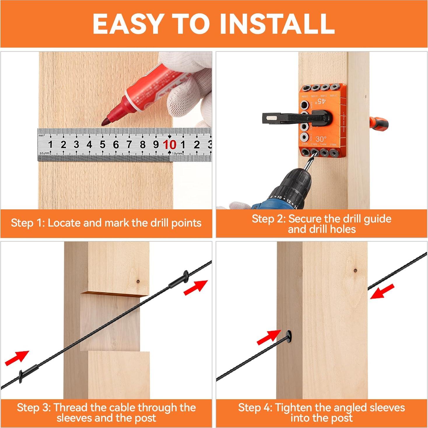 Mangas Protectoras de 30 Grados Steel DN Mate para Poste de Madera