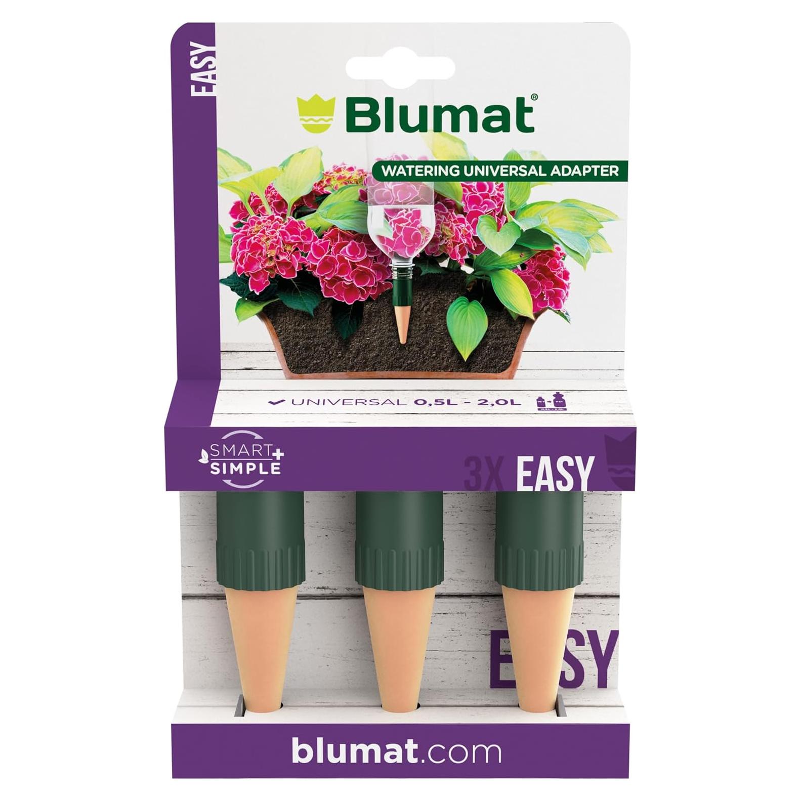 Kit de Riego Automático Blumat - Paquete de 3 Estacas para Plantas
