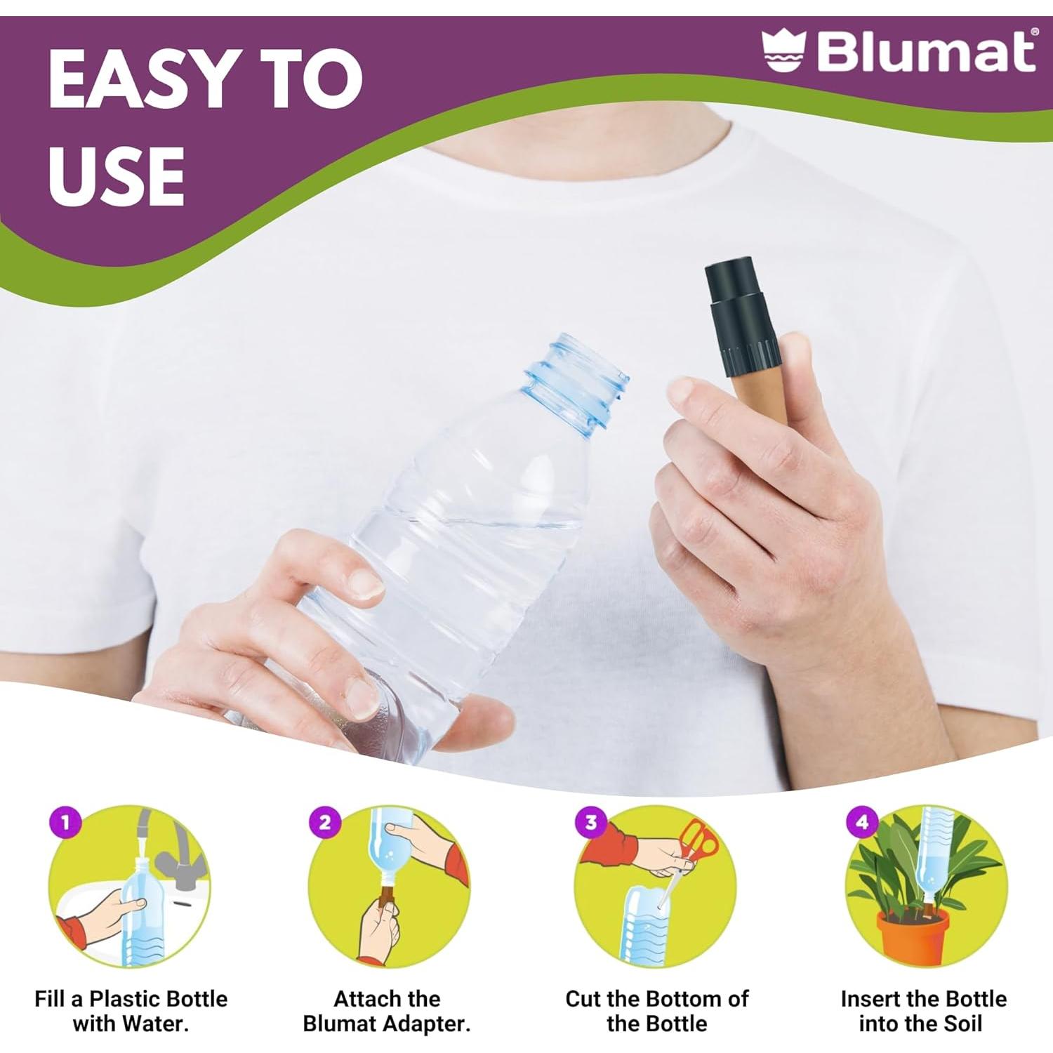 Kit de Riego Automático Blumat - Paquete de 3 Estacas para Plantas